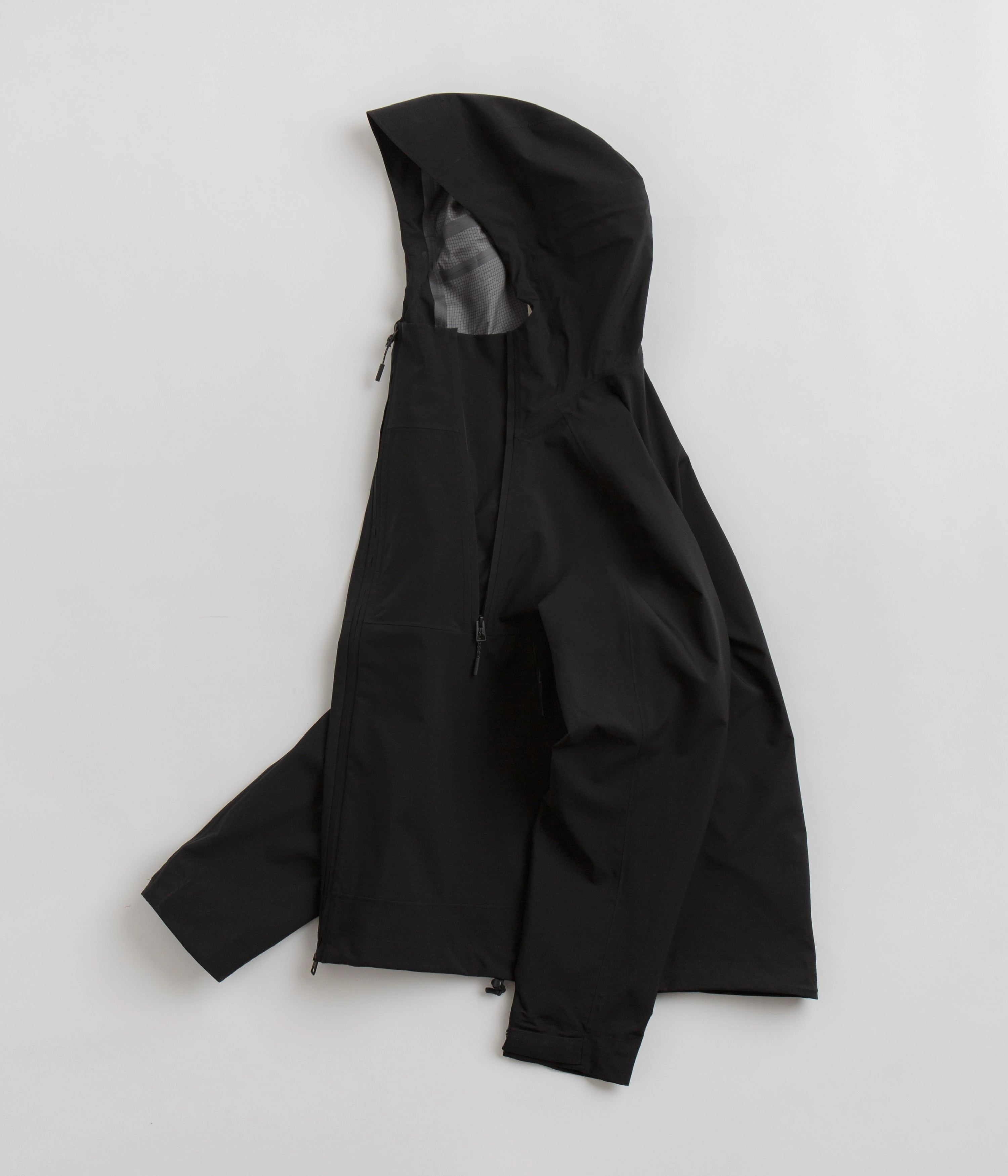 Norse Projects 3L Waterproof Shell Jacket - Black Poly Blend