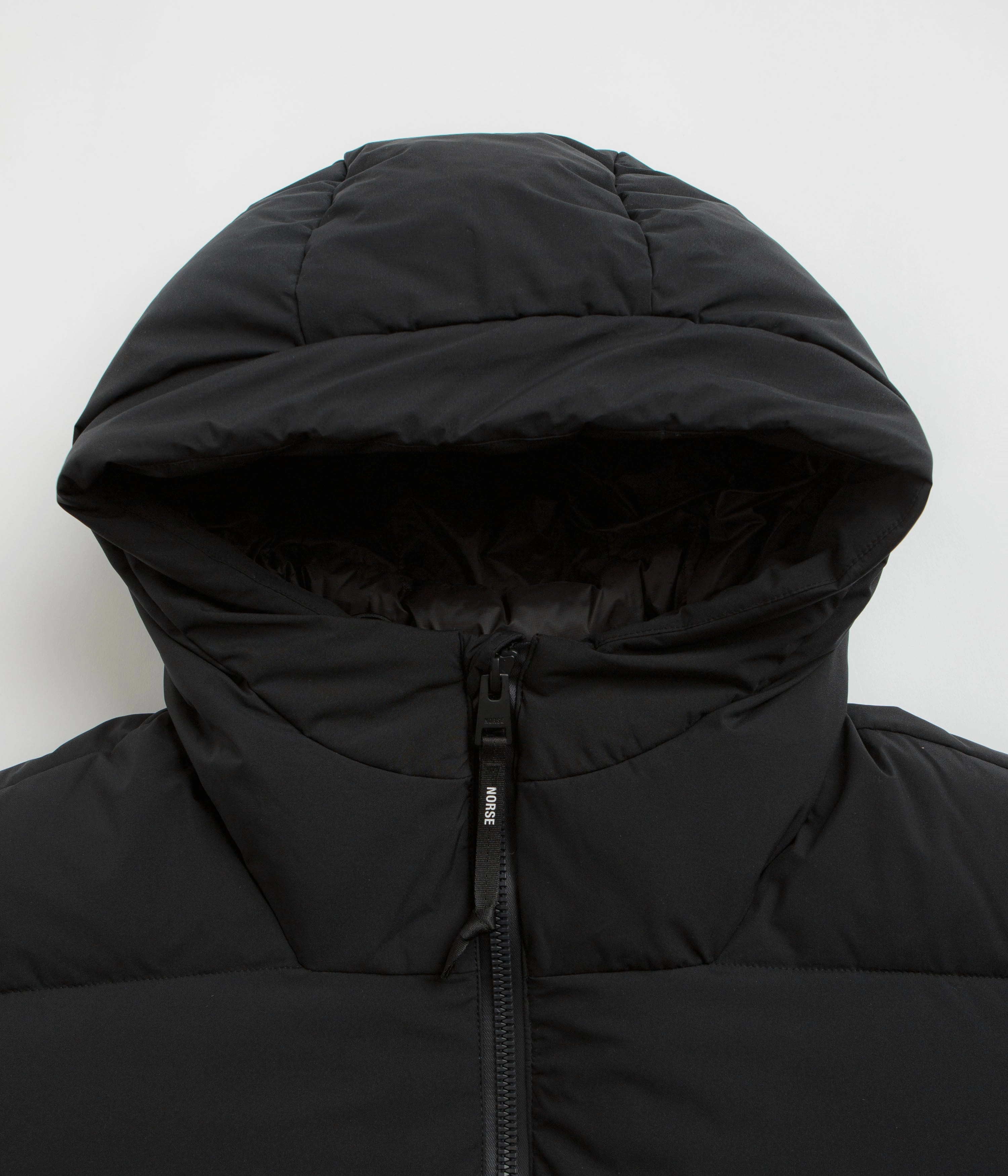 Light Outdoor Layer Neutral Tones Norse Projects Asger 2.0 Down Jacket - Black