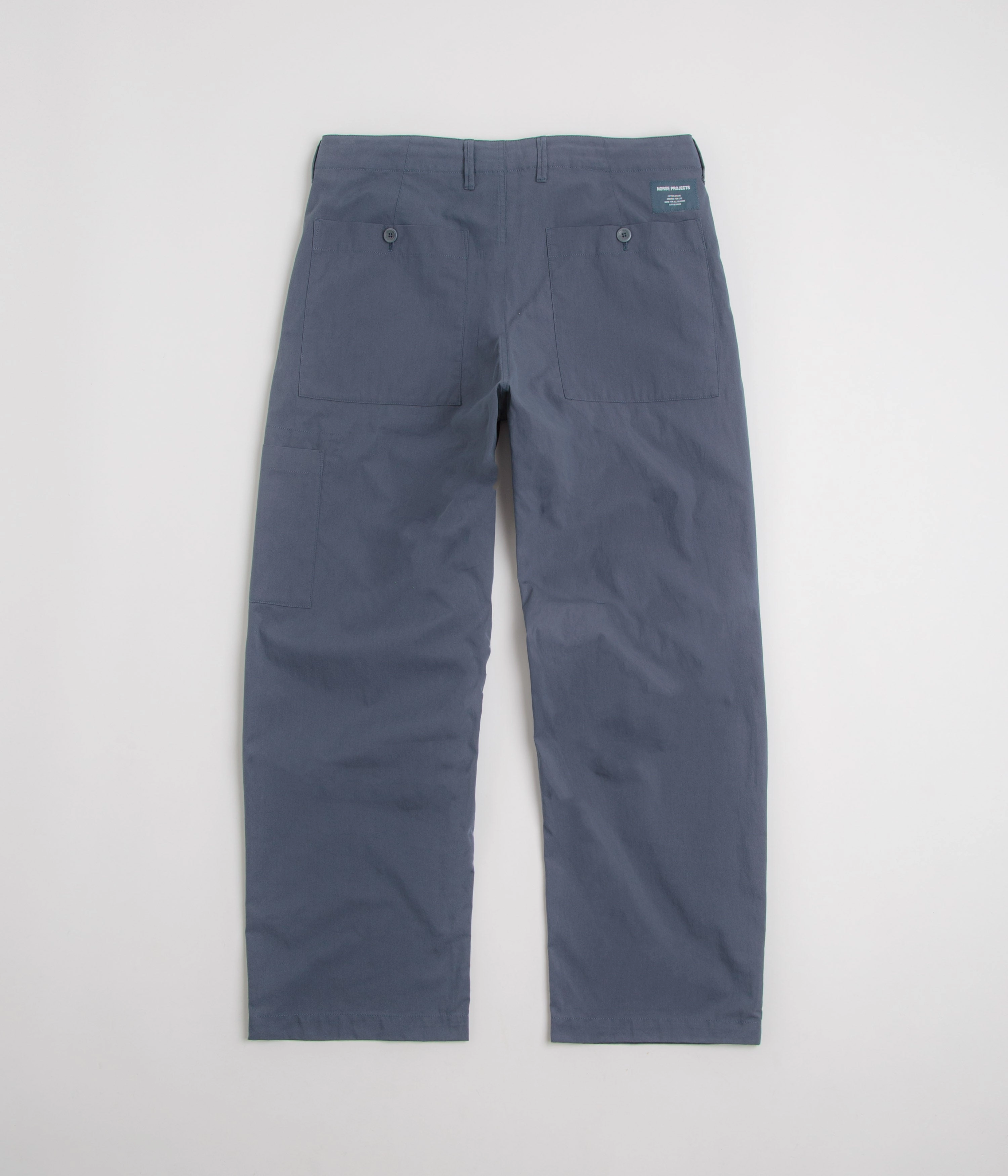 Norse Projects Falke Tab Series Pants - Calcite Blue Comfy Vibes Active Design