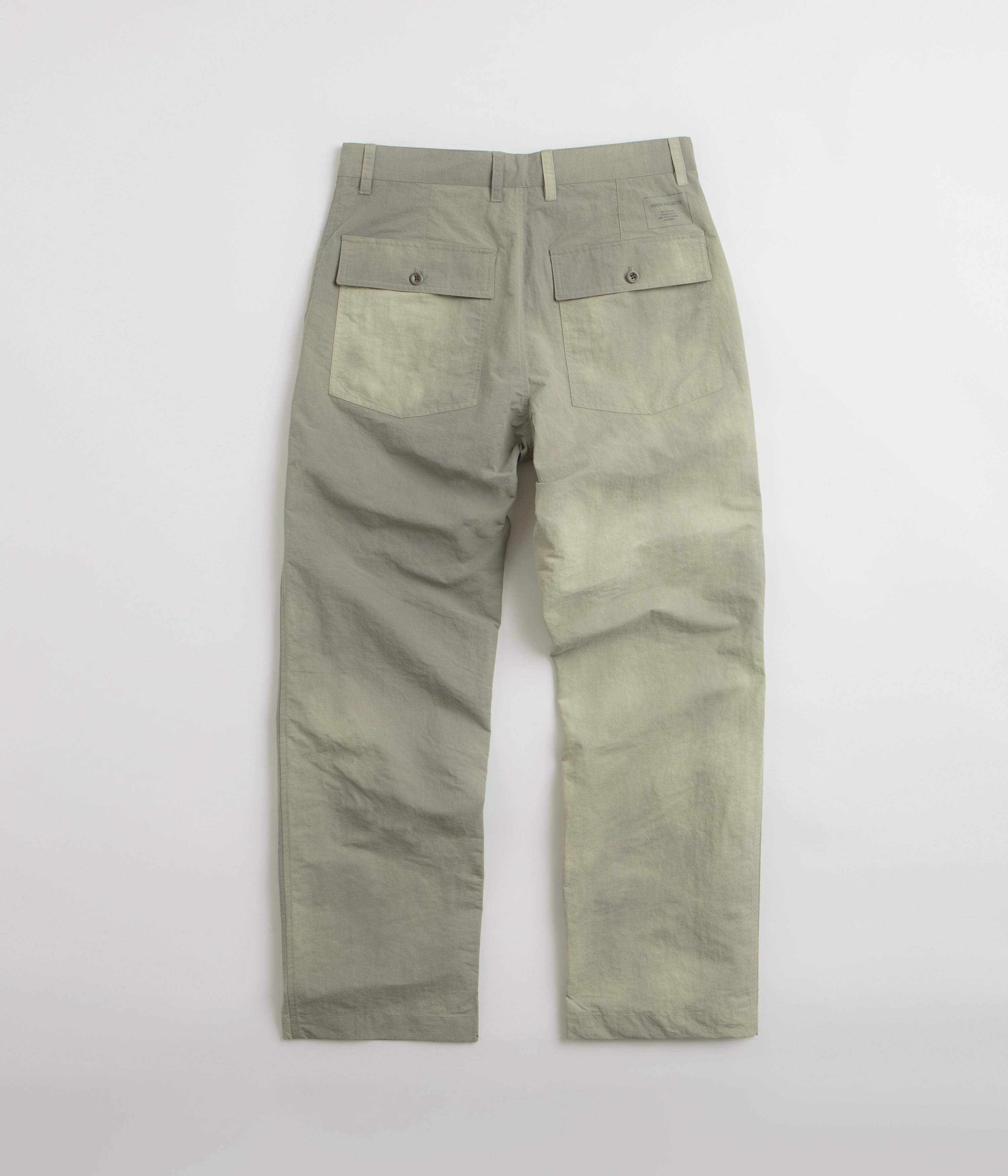 Norse Projects Lukas Relaxed Wave Dye Pants - Clay Minimal Style Minimal Fit