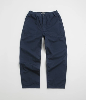 Norse Projects Ragnar Relaxed Pants - Workwear Blue Comfy Essentials Wear Outdoor Essentials