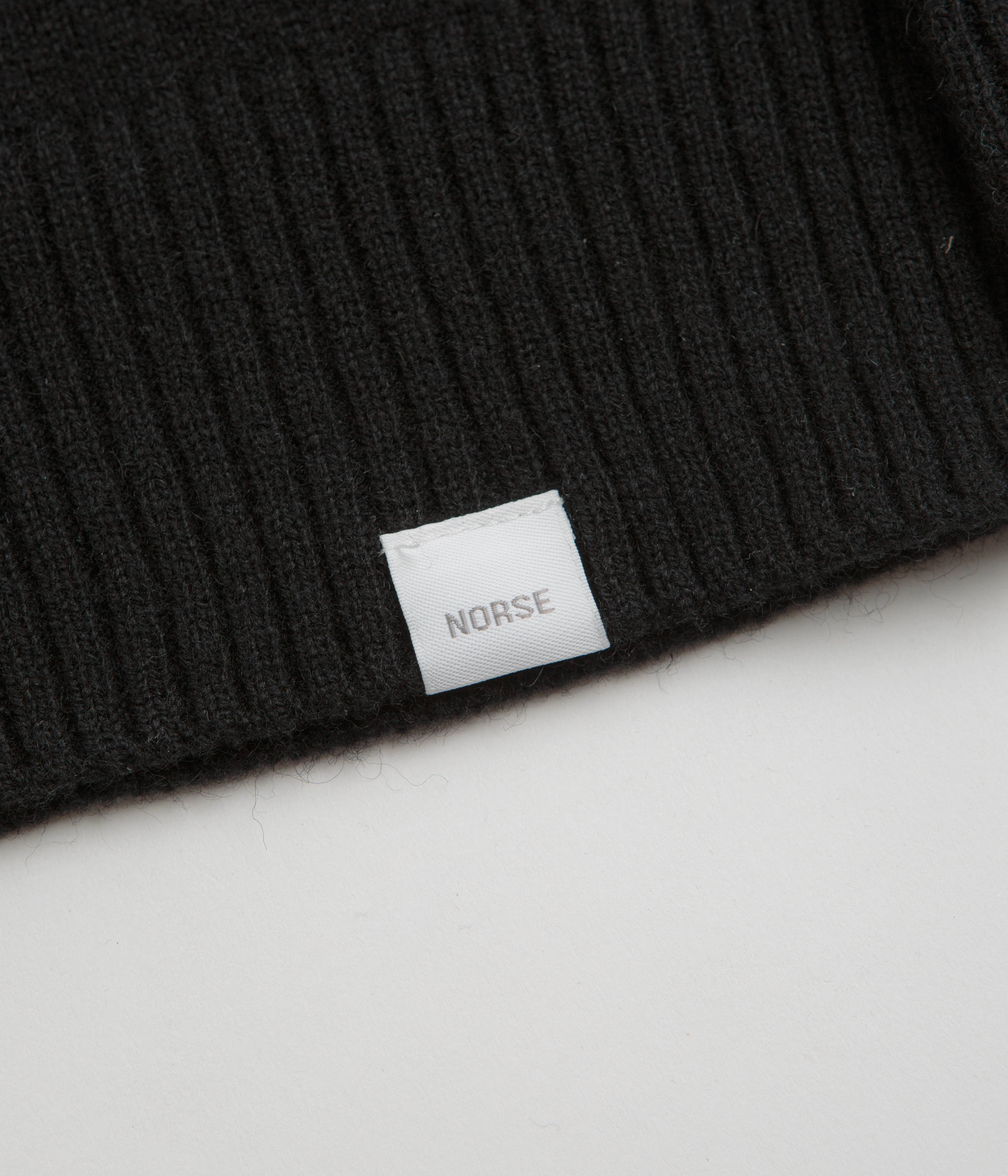 Versatile Apparel Norse Projects Standard Merino Crewneck Sweatshirt - Black