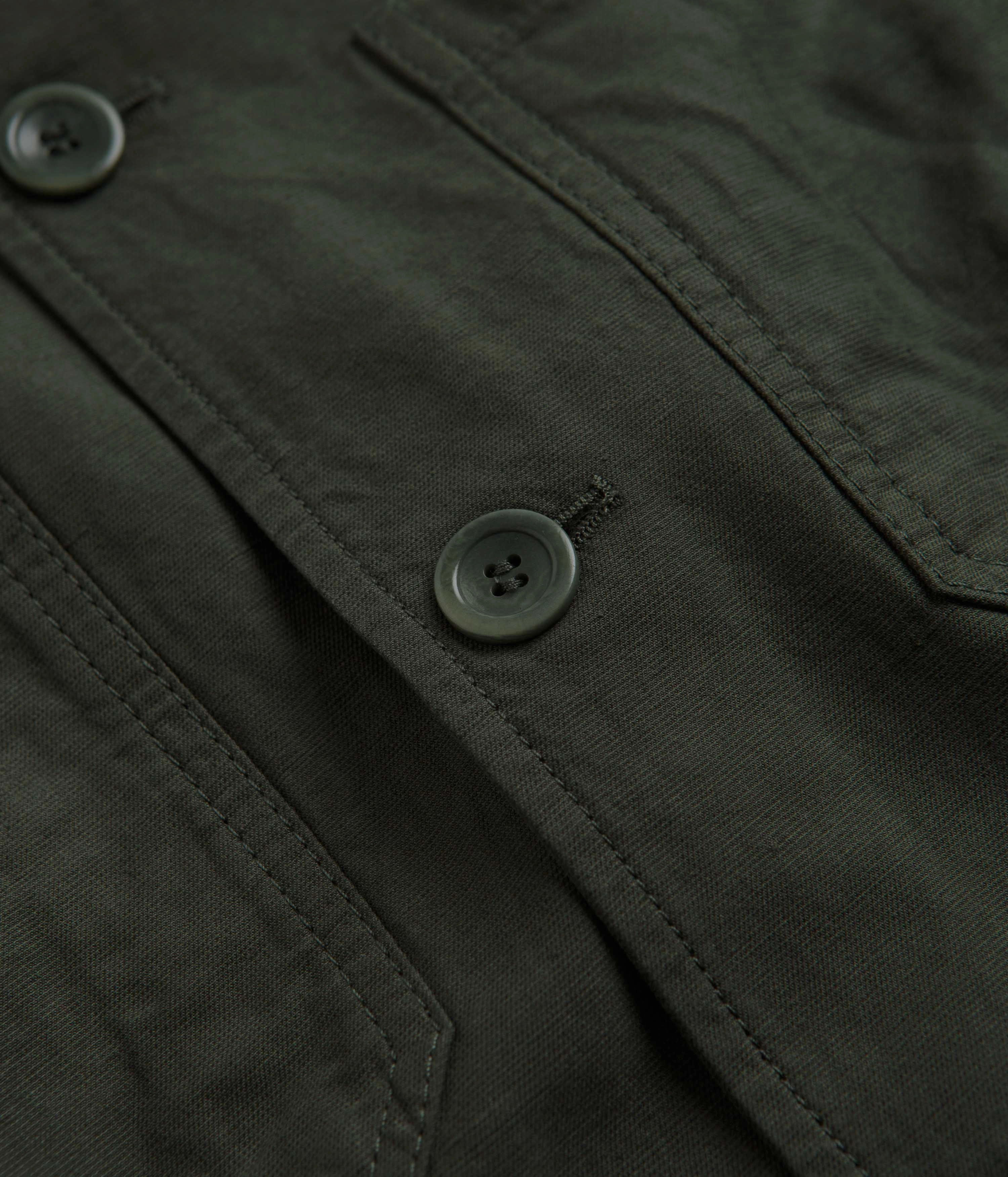 Norse Projects Tyge Cotton Linen Overshirt - Spruce Green Tear Resistant All Season Compatibility