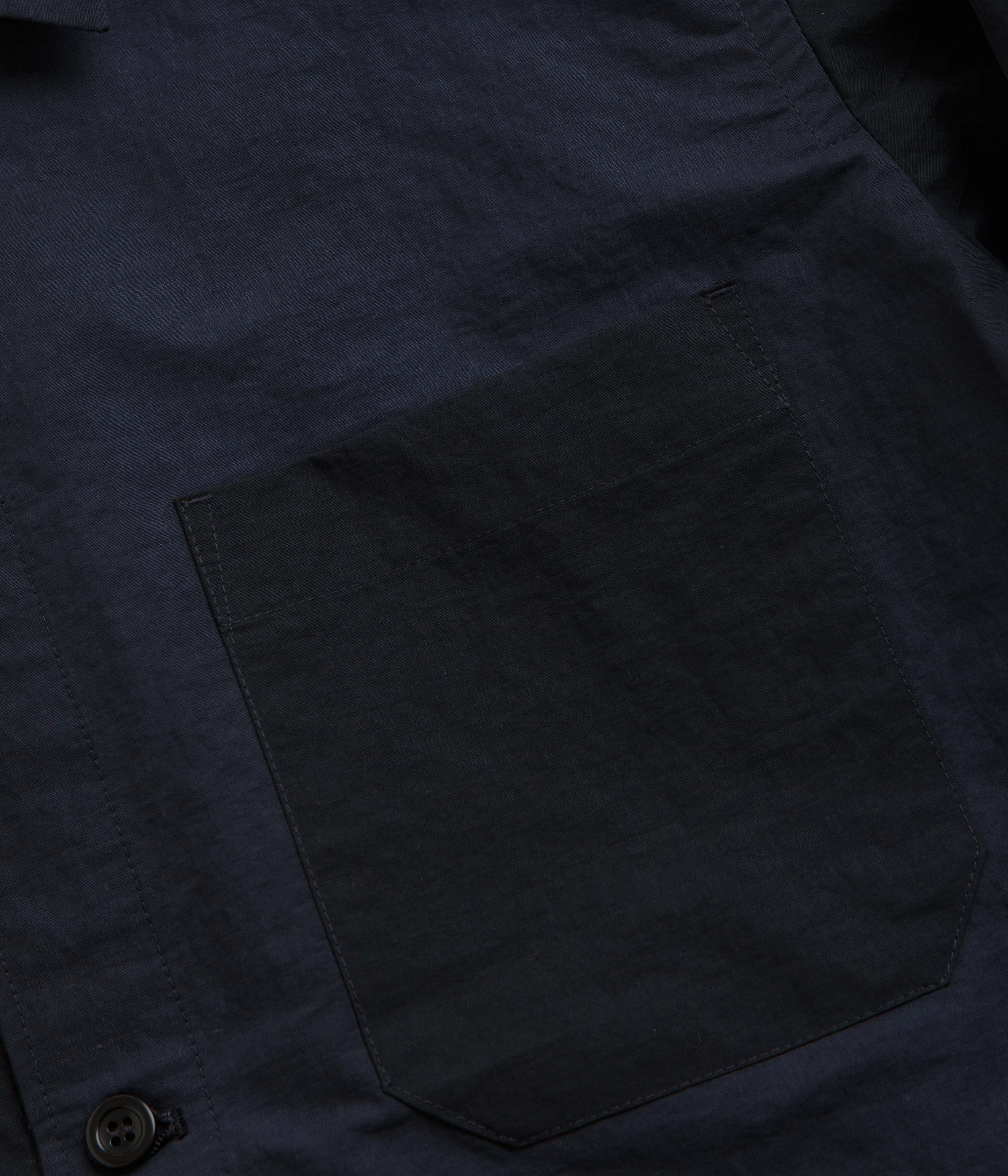 Mold Resistant Coating Norse Projects Ulrik Wave Dye Overshirt - Dark Navy