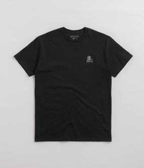 North Zodiac Logo T-Shirt - Black / White LayeredHemDetails