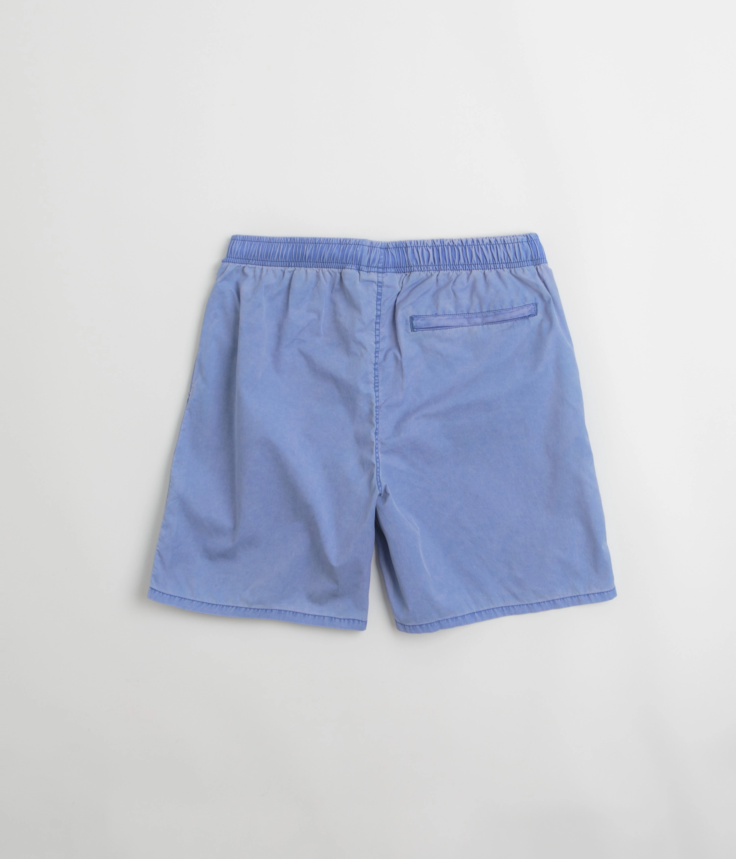 Obey Easy Pigment Cotton Nylon Shorts - Pigment Dazzling Blue Water - repellent Workout Gear