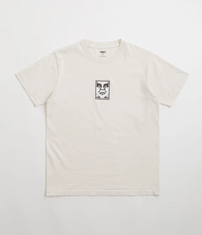 Obey Icon Face T-Shirt - Pigment Chalk UV Protection Day-to-Day Comfort