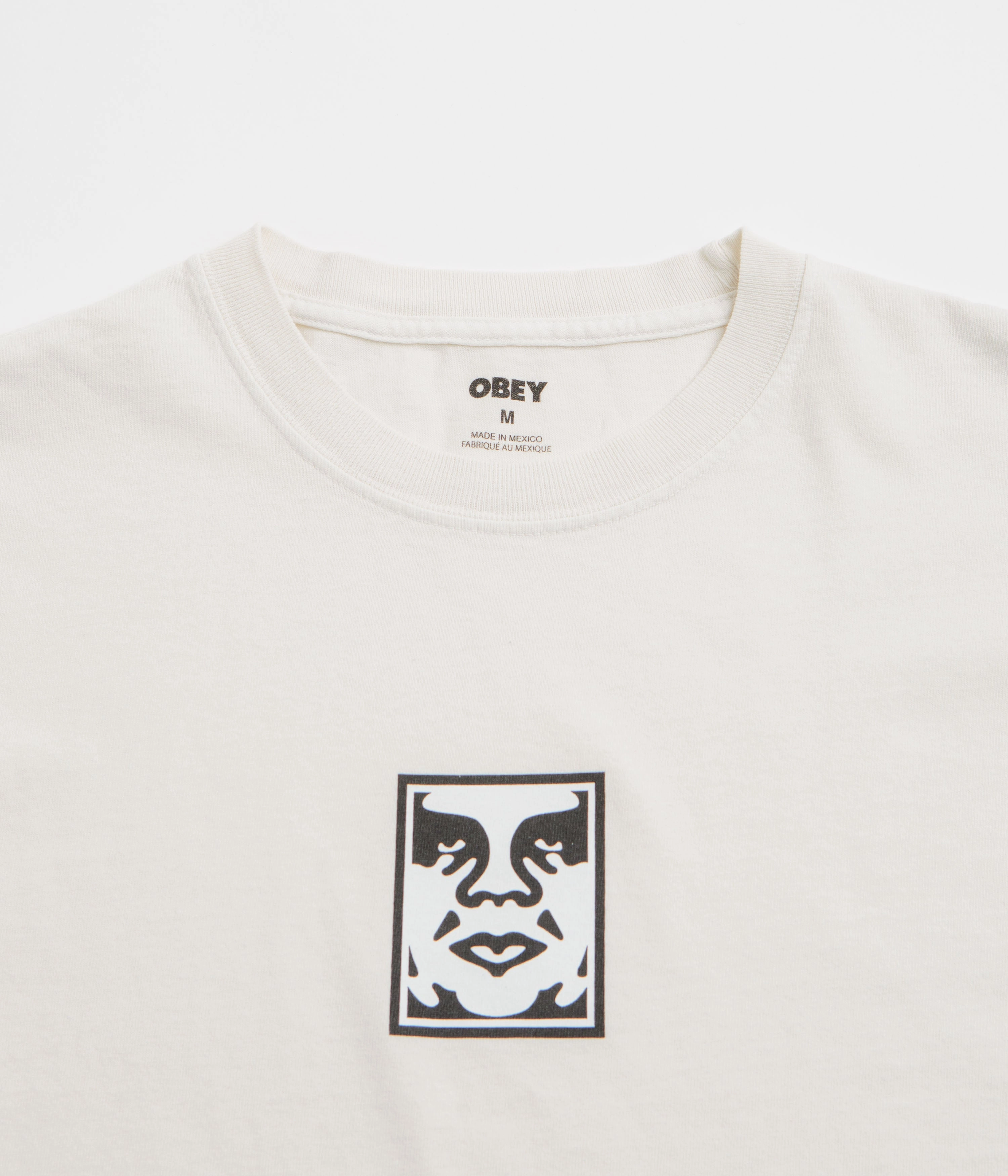 discount offer Men's masculinity Obey Icon Face T-Shirt - Pigment Chalk