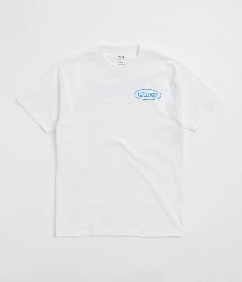 Obey Reaction T-Shirt - White graduation