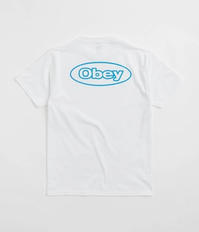 Obey Reaction T-Shirt - White Chic Style Trend Moisture wicking