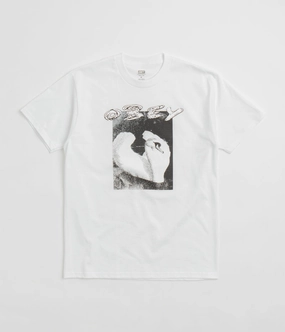 Weekend Essential Breathable Fit Wear Obey Swan T-Shirt - White