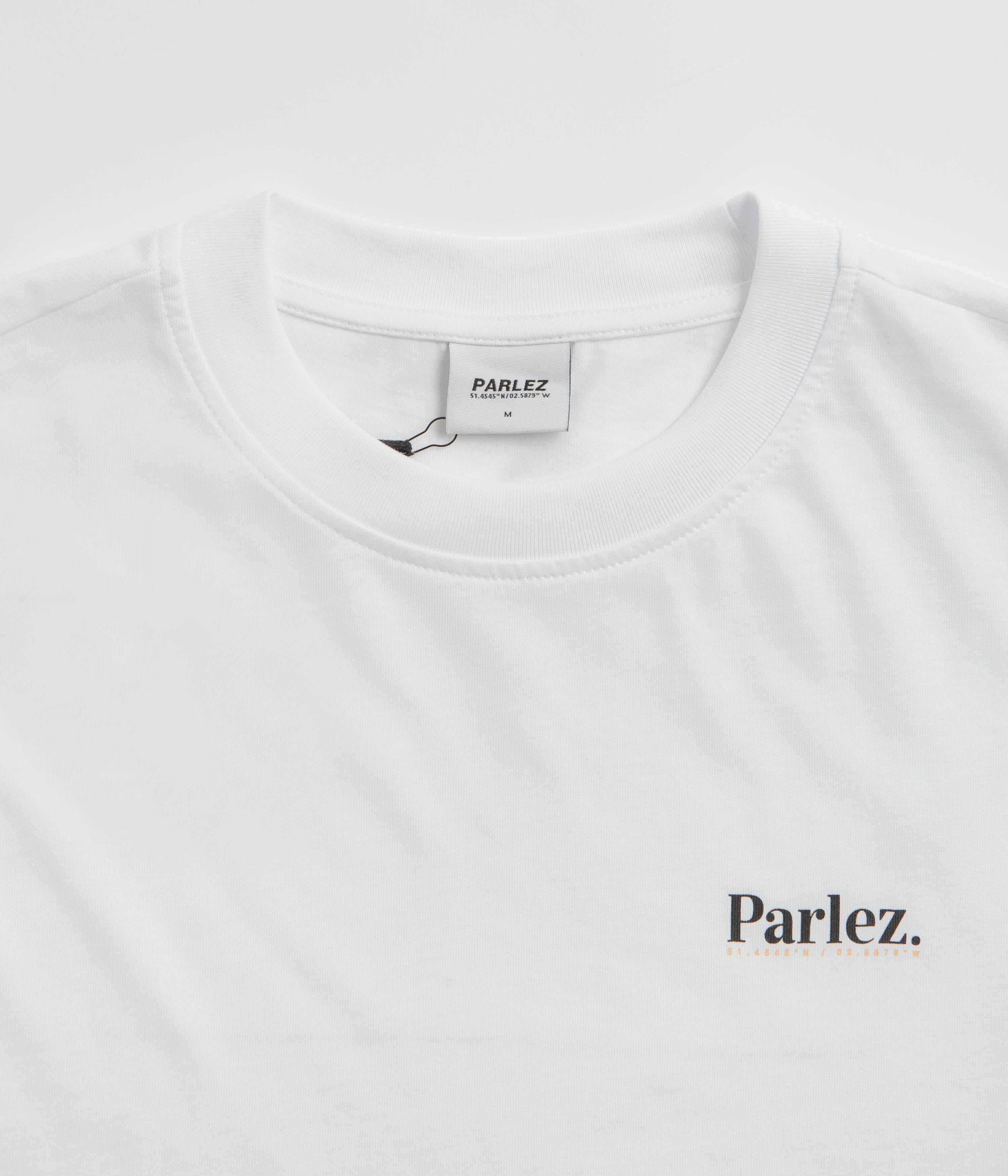 V-Neck Parlez Banos T-Shirt - White