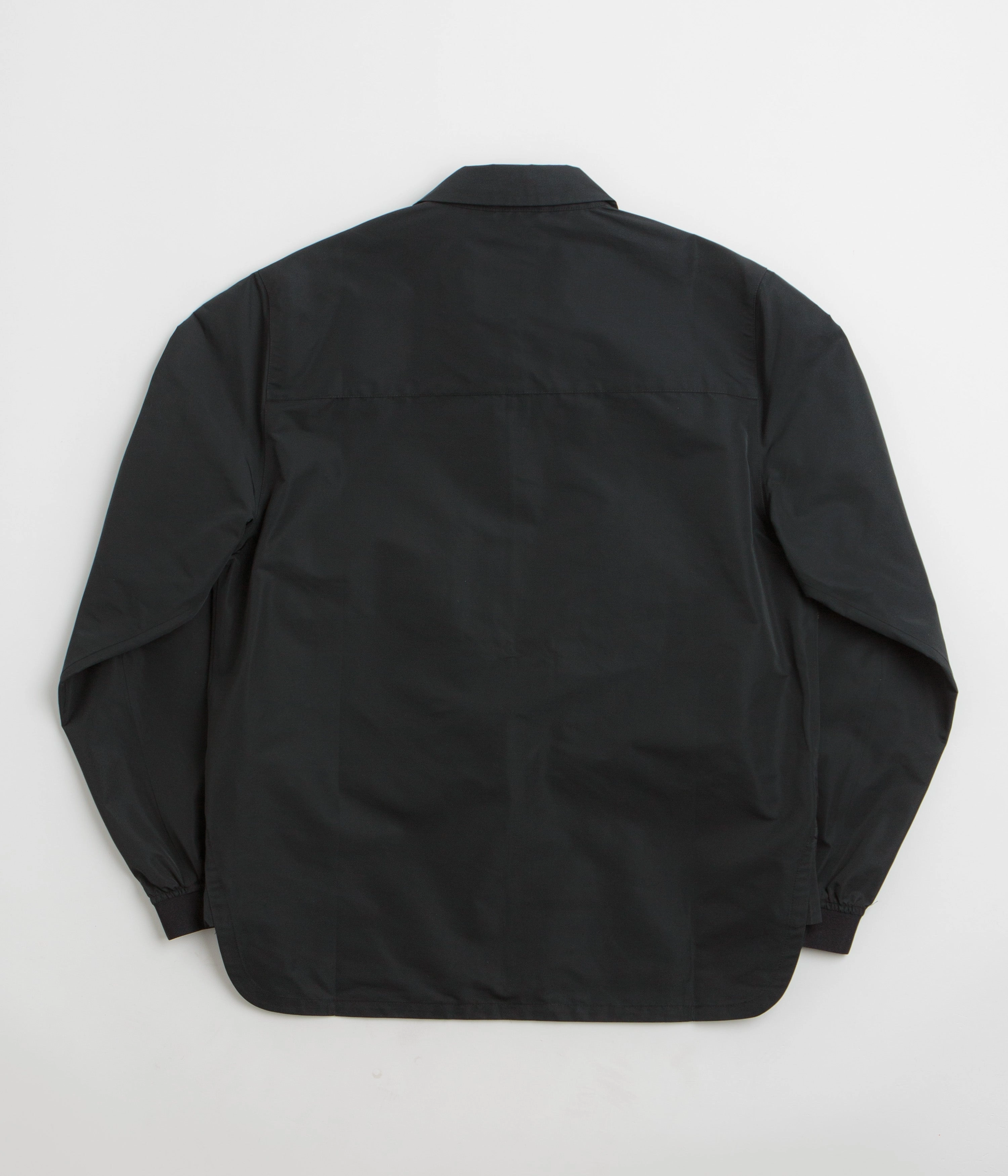 Seamless Bonding Purple Mountain Observatory Climate Overshirt Jacket - Black