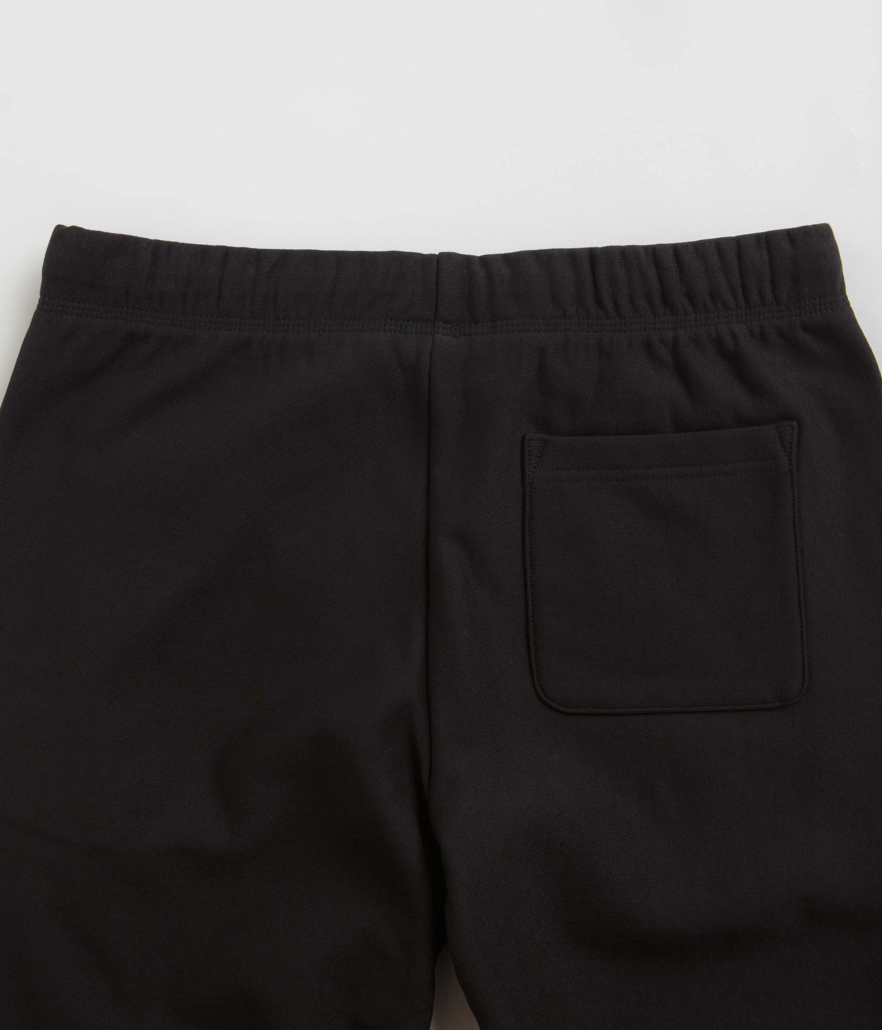 FourWayStretch Stain Repellent Coating Carhartt American Script Sweatpants - Black