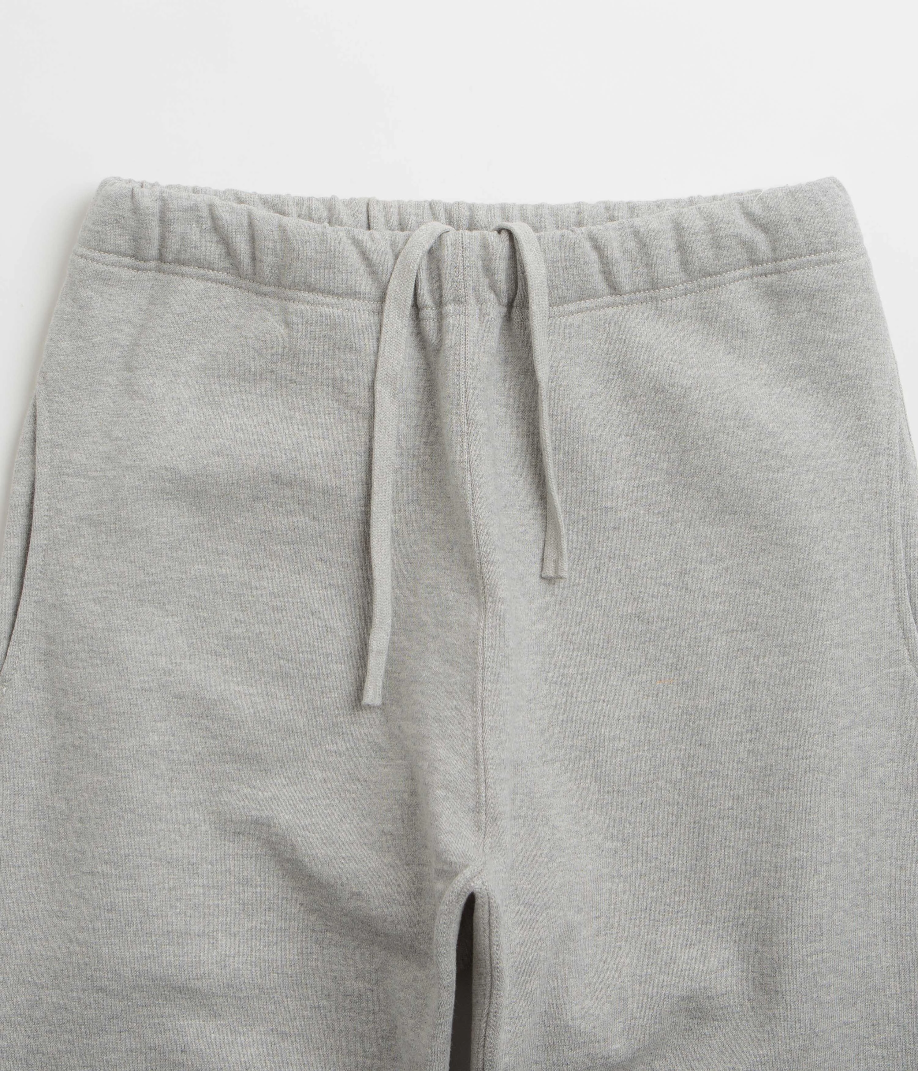 Snow Peak Recycled Cotton Sweatpants - Grey Ventilated Panels