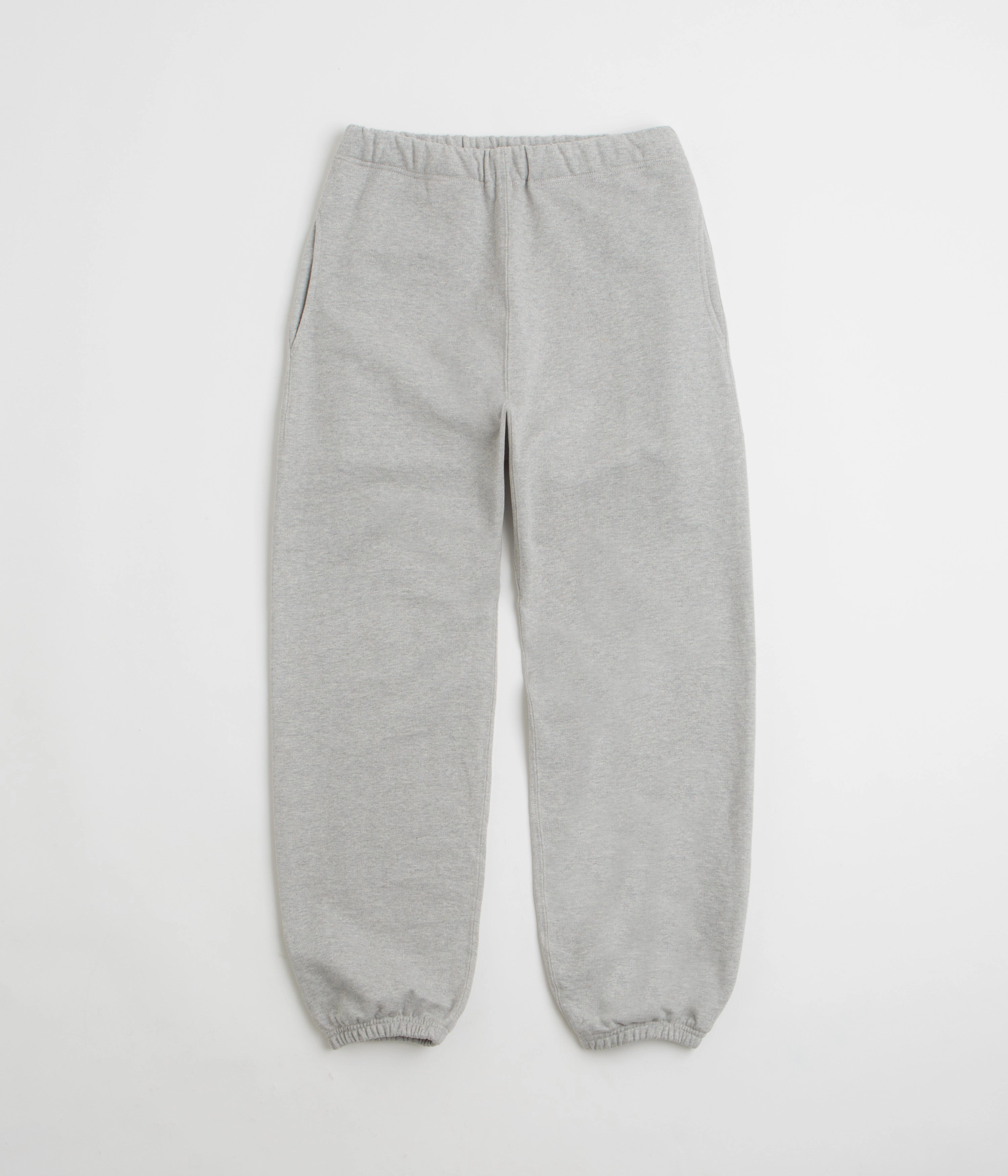 RecycledMaterial Slim Stretch Snow Peak Recycled Cotton Sweatpants - Grey