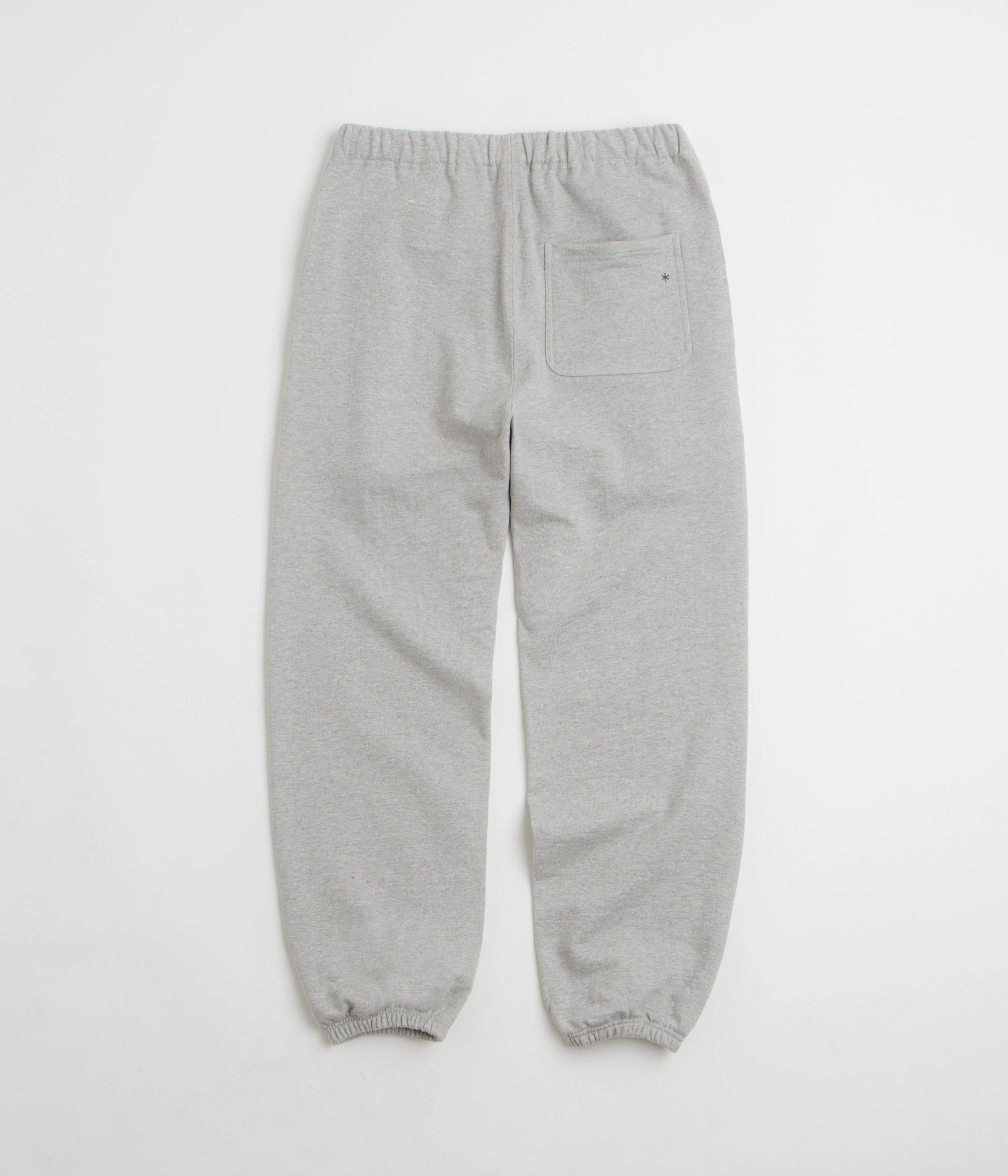 Snow Peak Recycled Cotton Sweatpants - Grey Anti Pilling Fabric