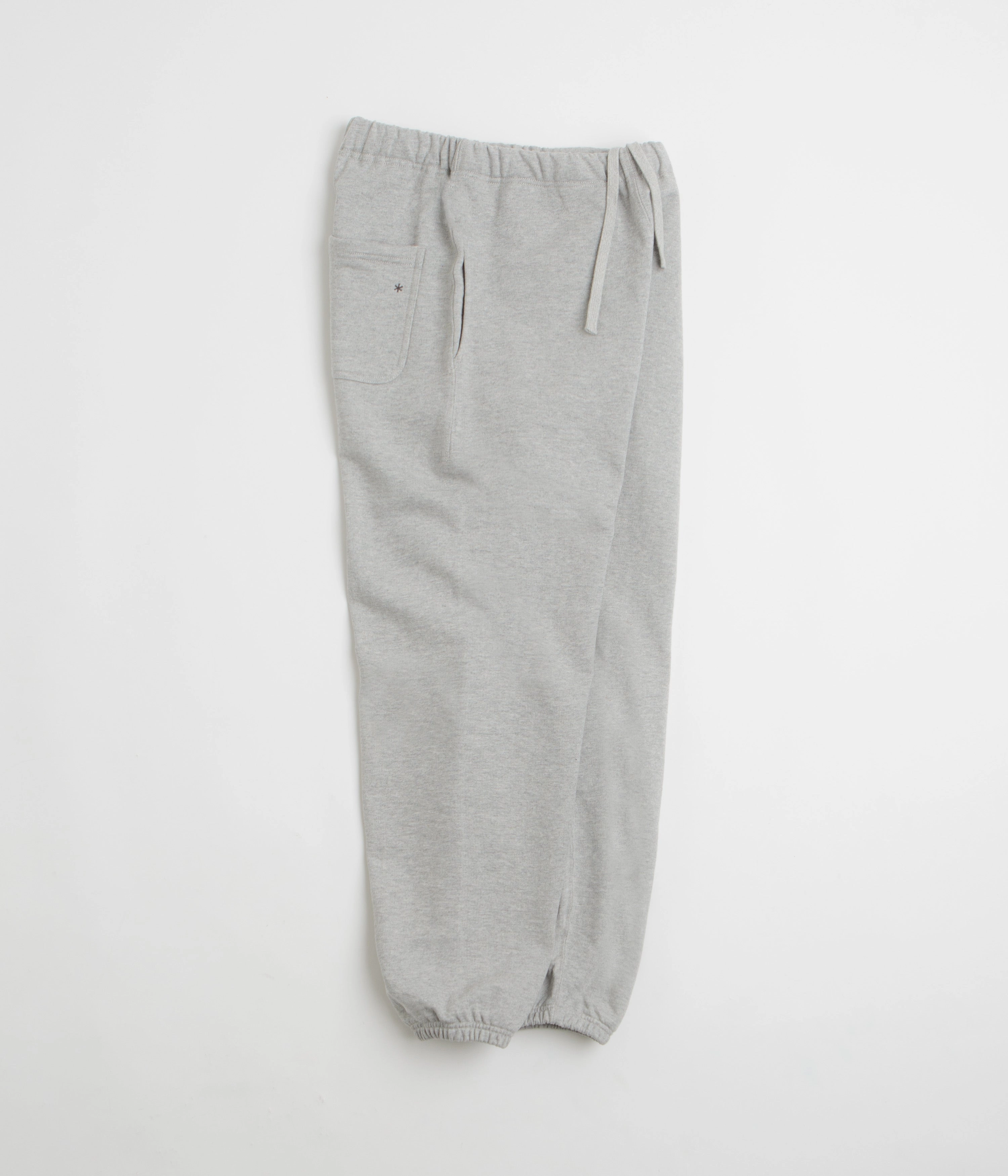 Snow Peak Recycled Cotton Sweatpants - Grey Sporty Style