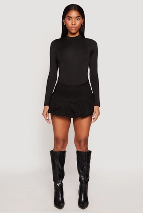 Day Wear Almost Famous Mini Balloon Skirt