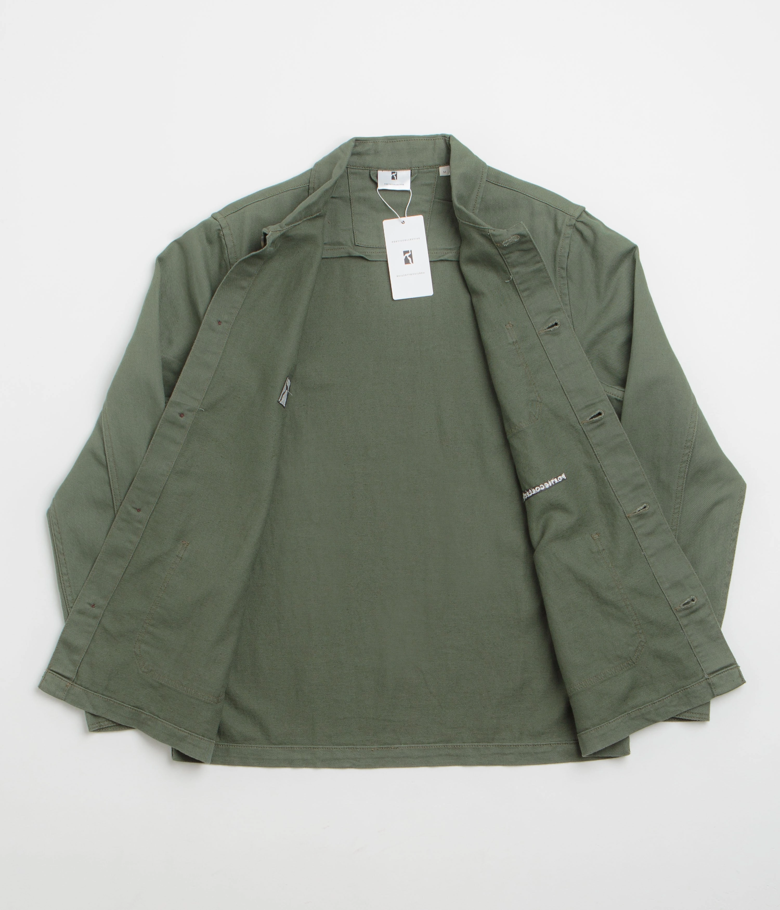 3-In-1 Set Poetic Collective Worker Jacket - Green