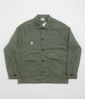 ReversibleStyle Poetic Collective Worker Jacket - Green