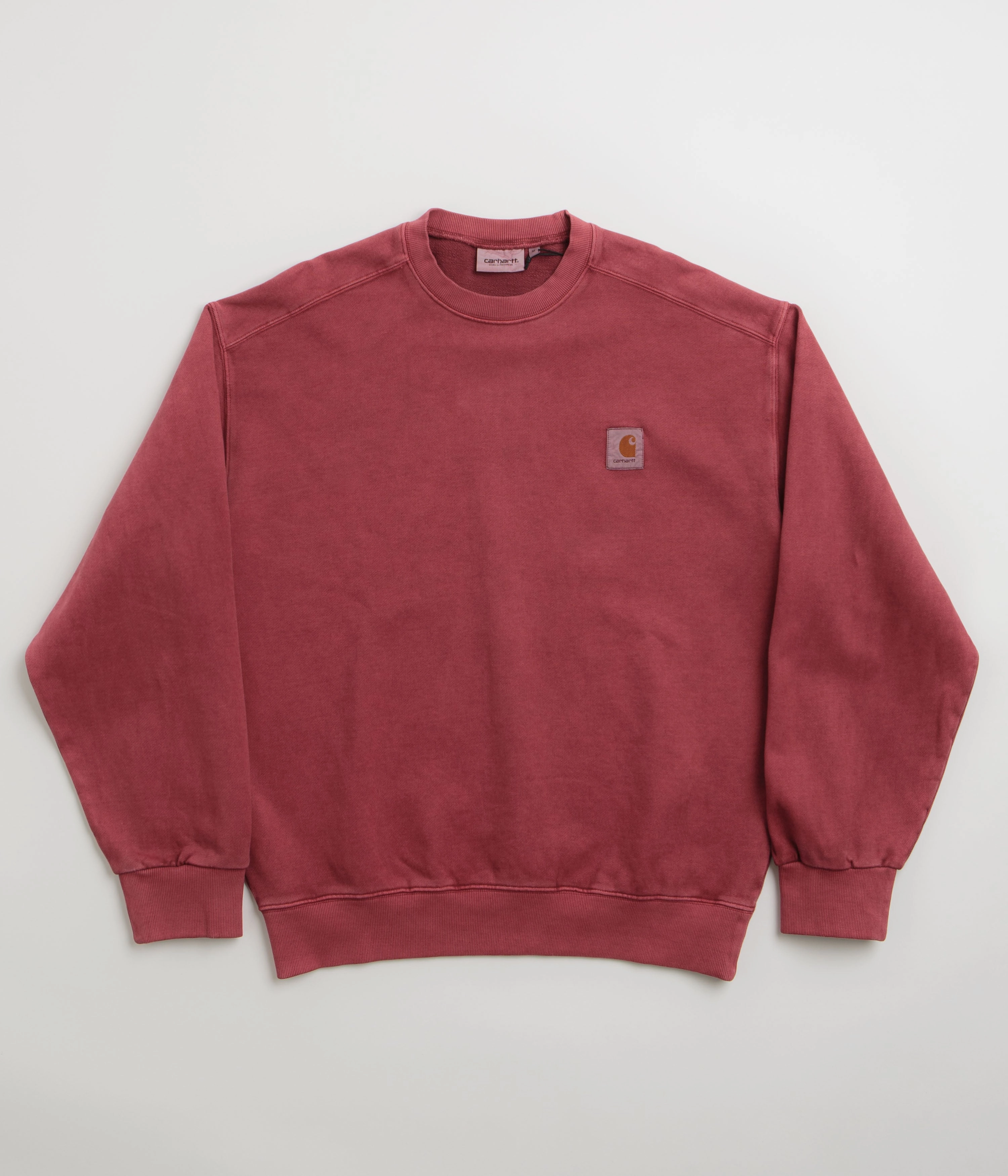 Chilly Weather Fashion Carhartt Vista Crewneck Sweatshirt - Scarlet