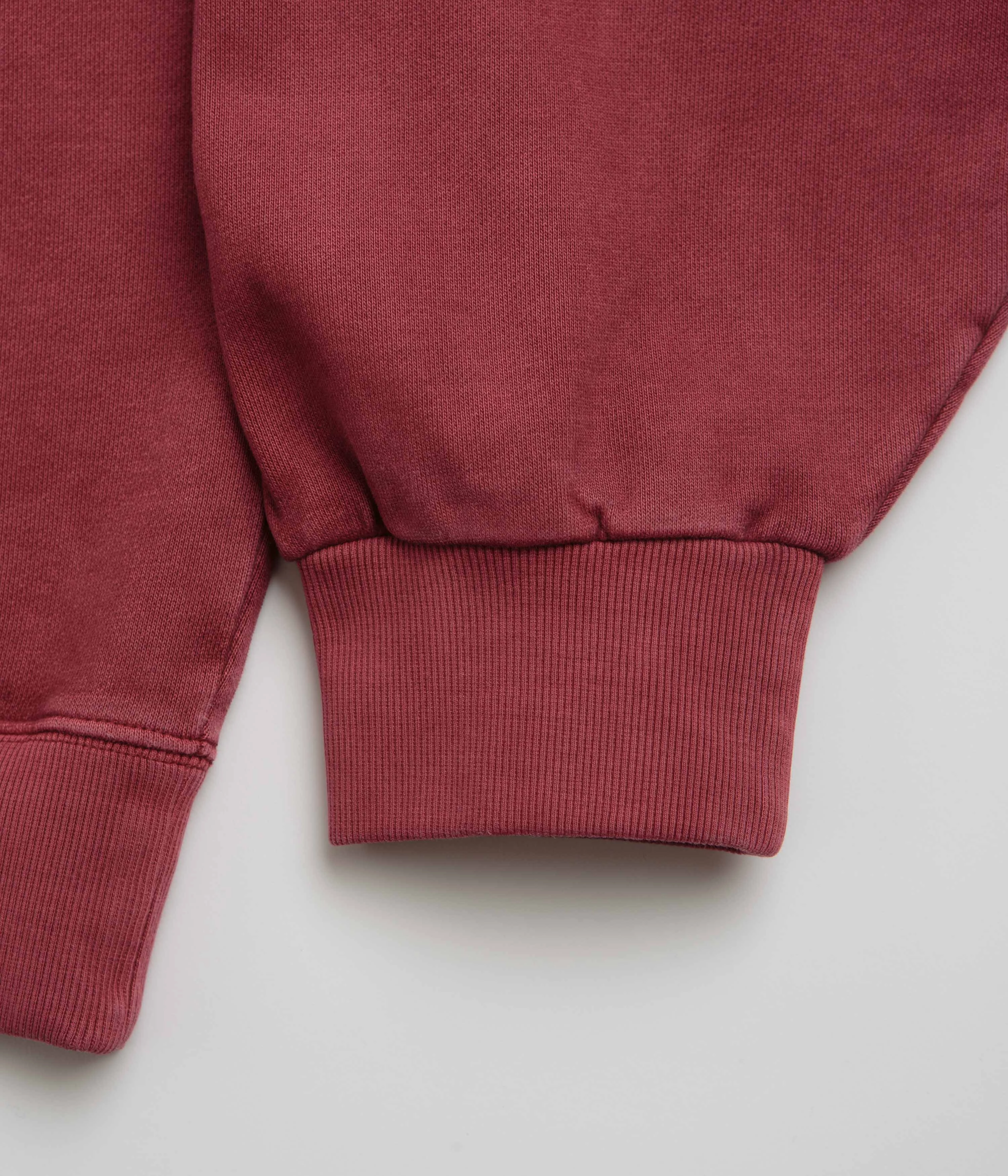 Soft Fabric Look Carhartt Vista Crewneck Sweatshirt - Scarlet