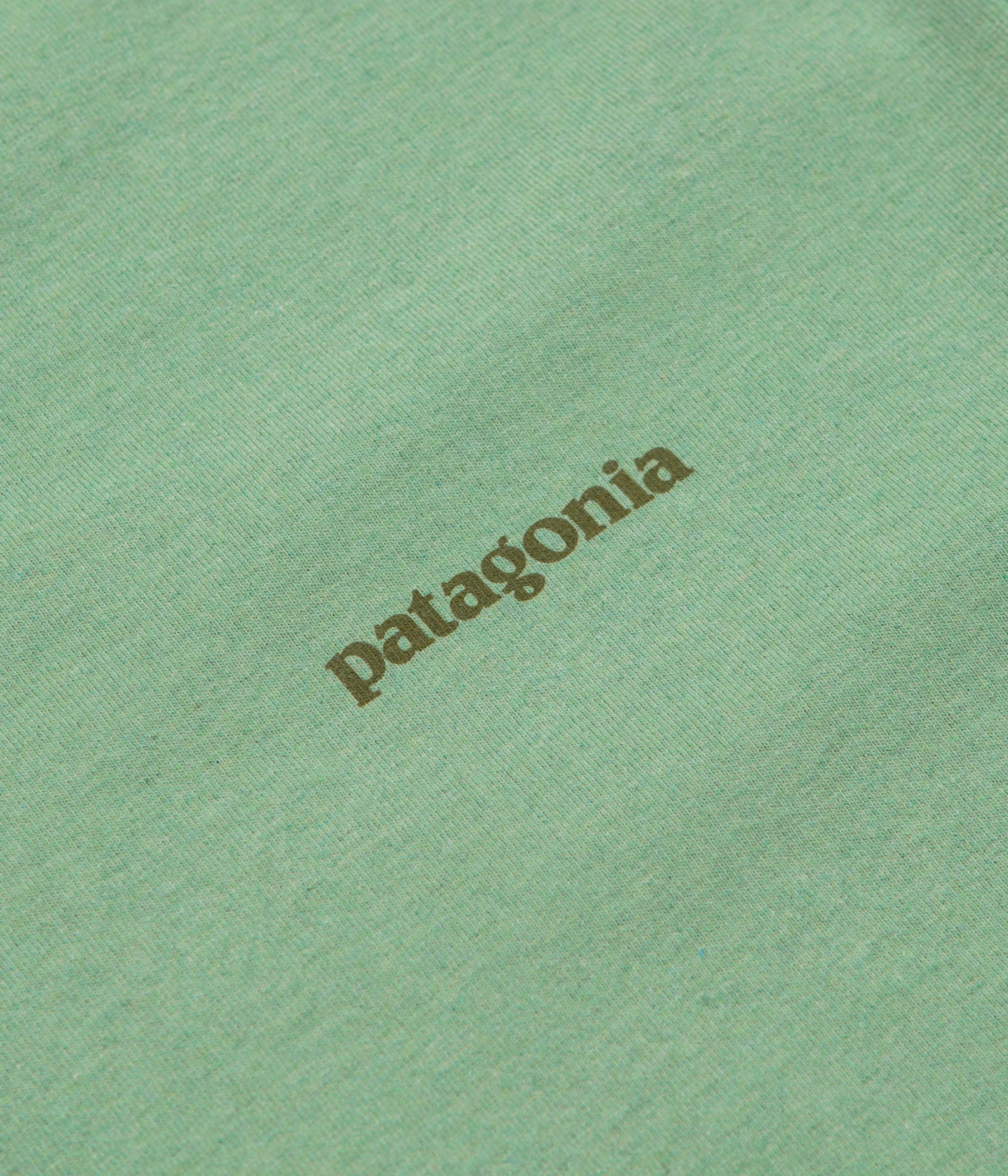 Patagonia Fitz Roy Icon Responsibili-Tee T-Shirt - Ellwood Green Sporty Top