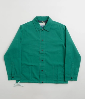 Uskees 3013 Coach Jacket - Foam Green Airflow Ventilation