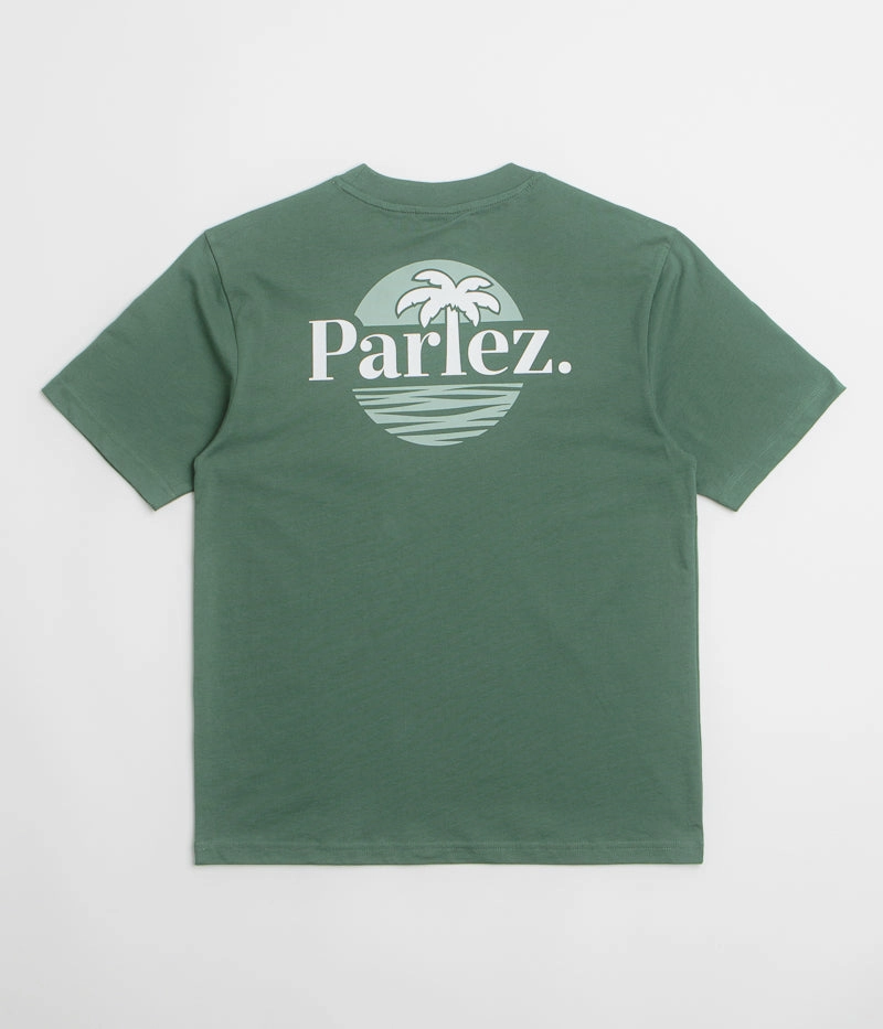 brandable Parlez Boca T-Shirt - Kelp Green