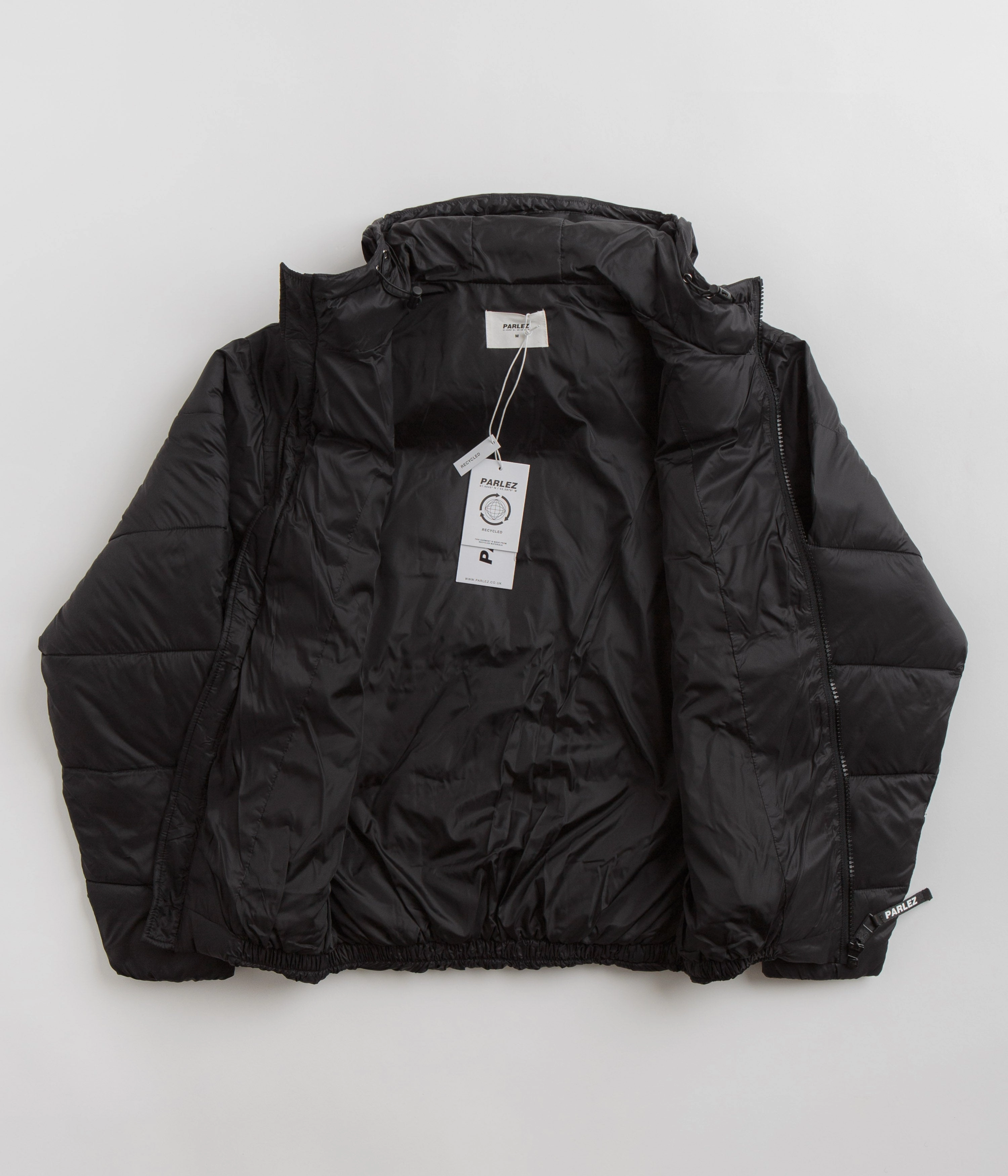Hypoallergenic Fibers Parlez Caly Puffer Jacket - Black