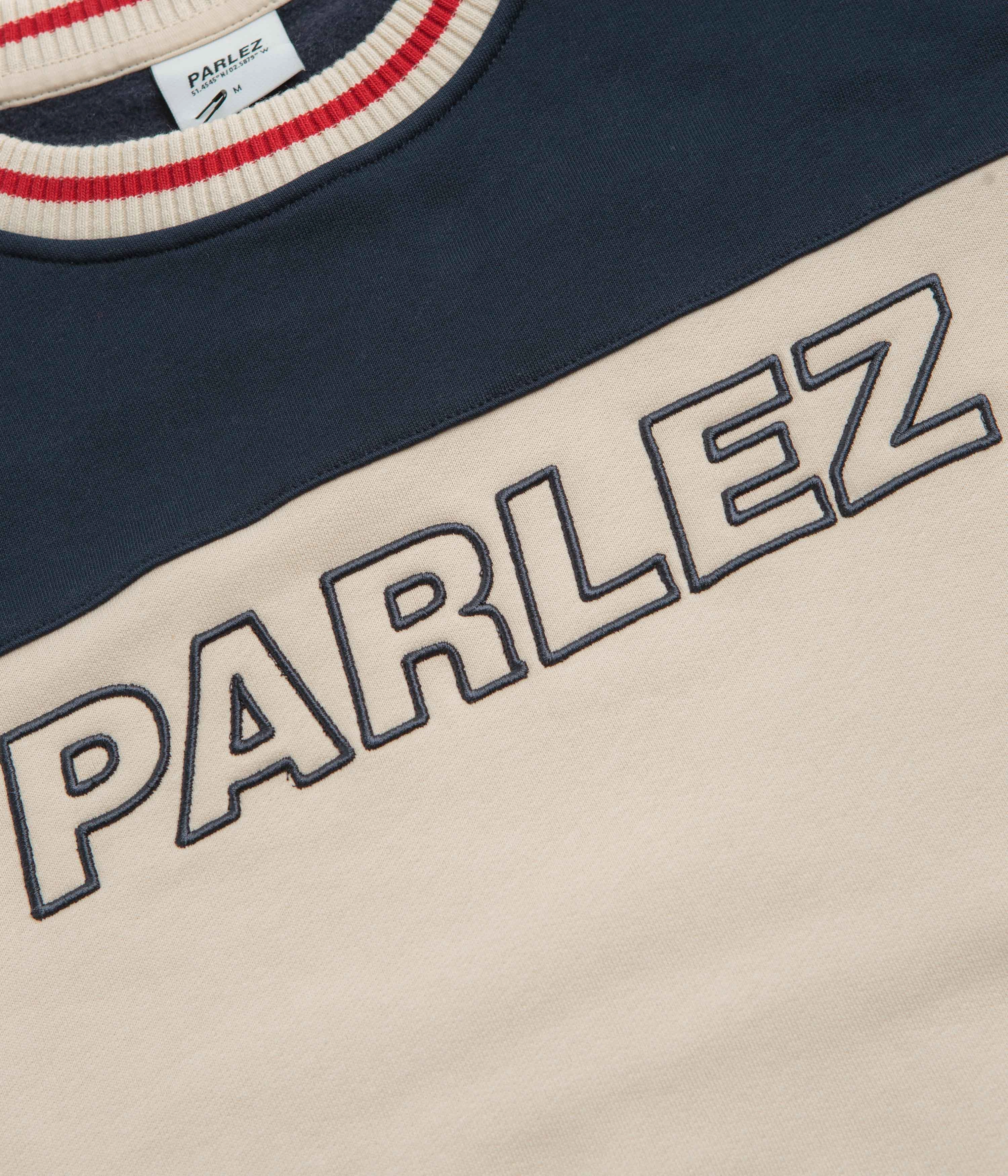 Parlez Club Os Crewneck Sweatshirt - Midnight Breathable Design
