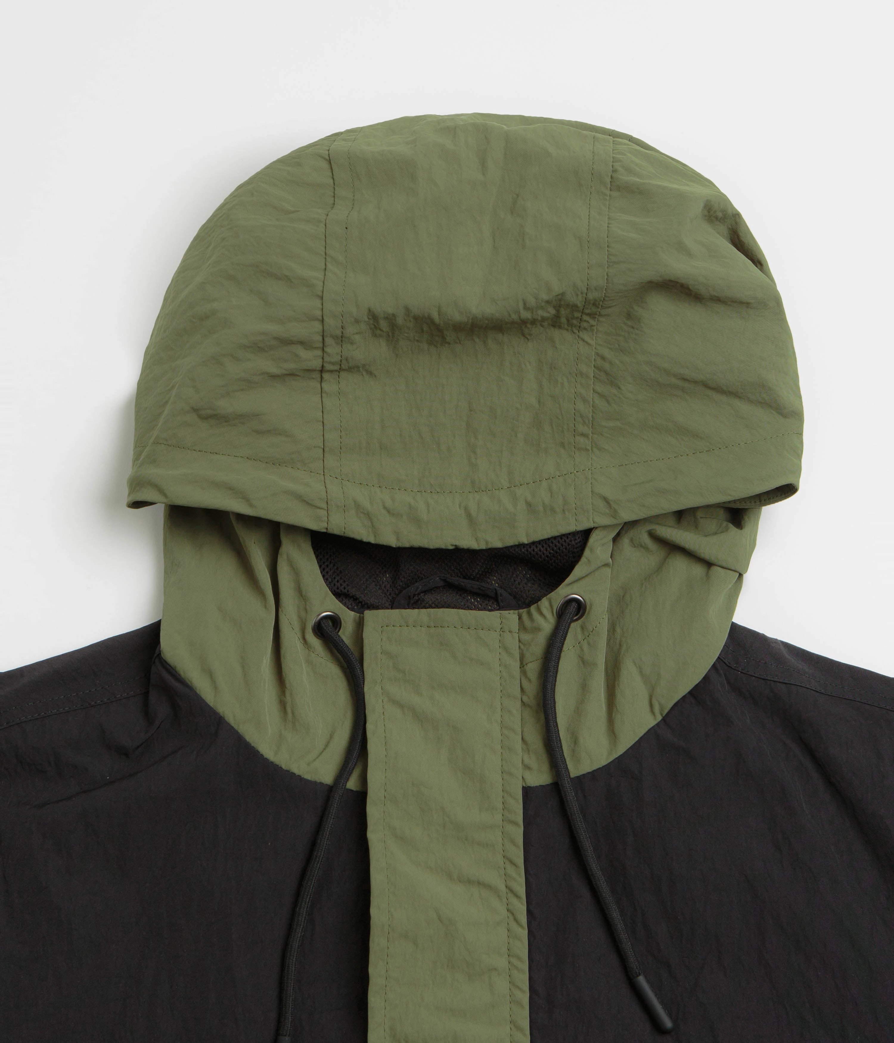 Knee Length Parlez Fillmore Jacket - Olive Green