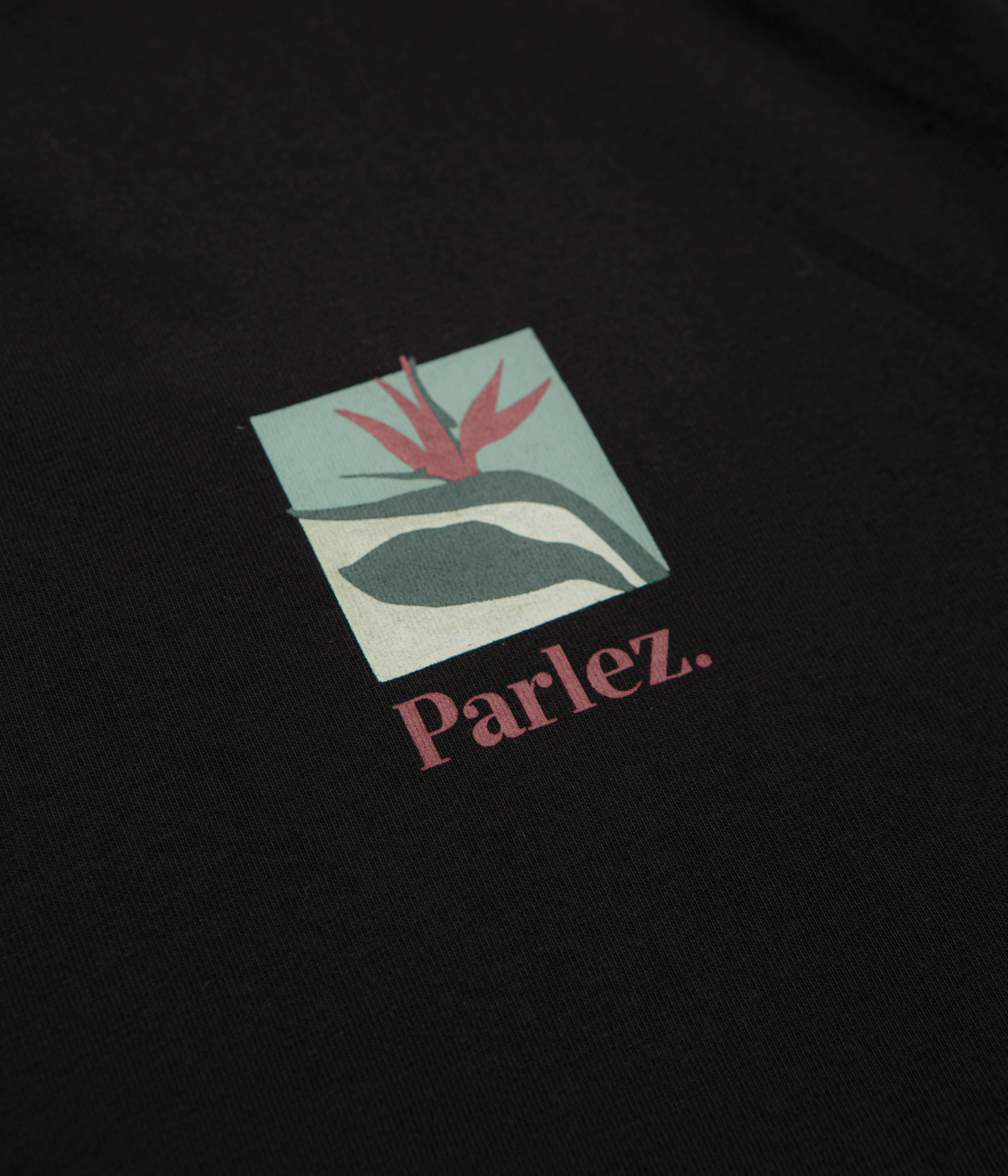 Easy Fit Wear Parlez Flora T-Shirt - Black