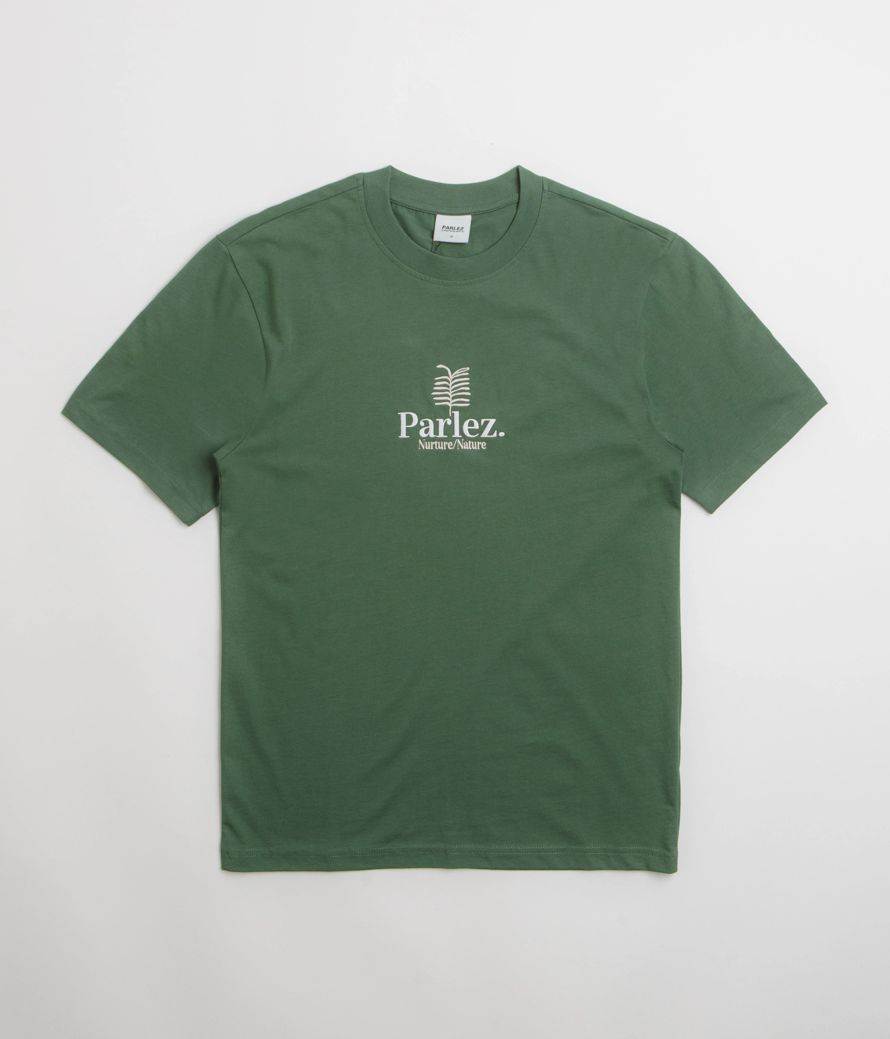 Parlez Nurture T-Shirt - Kelp Green Outdoor Comfort Style BreathableFabric