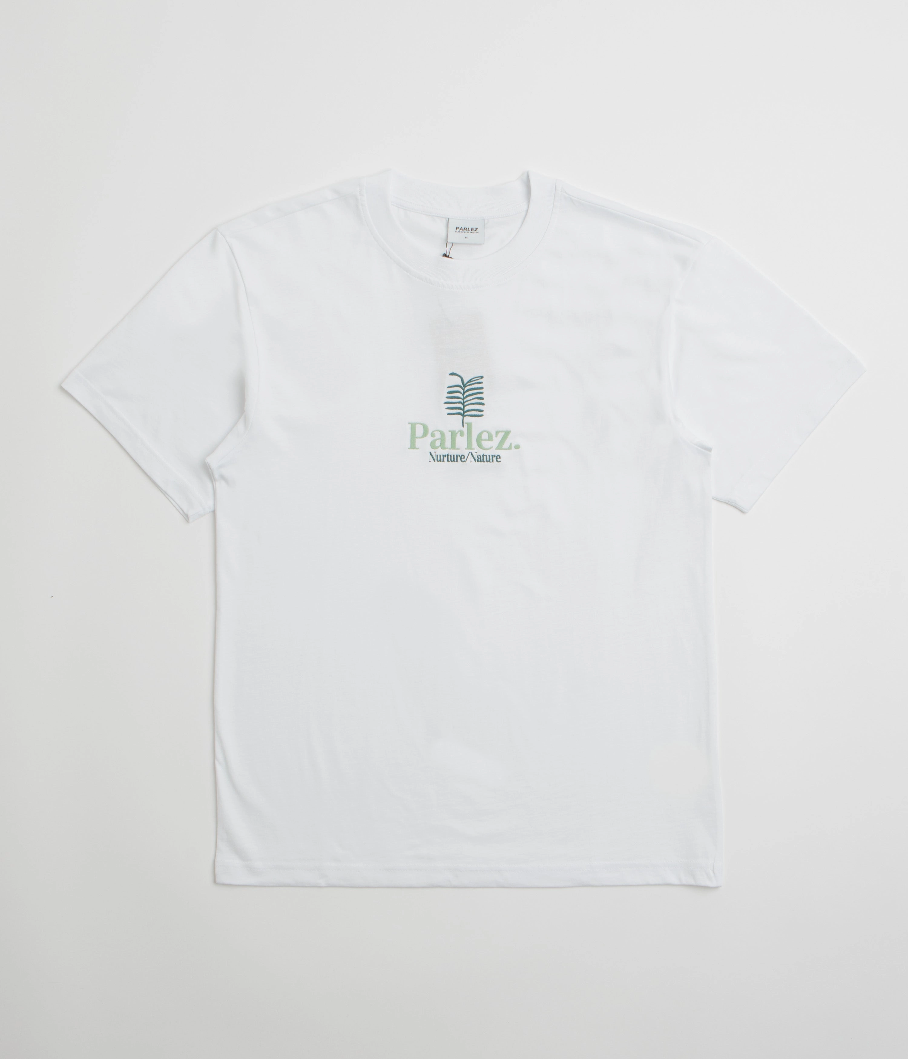 Relaxed fit style Parlez Nurture T-Shirt - White