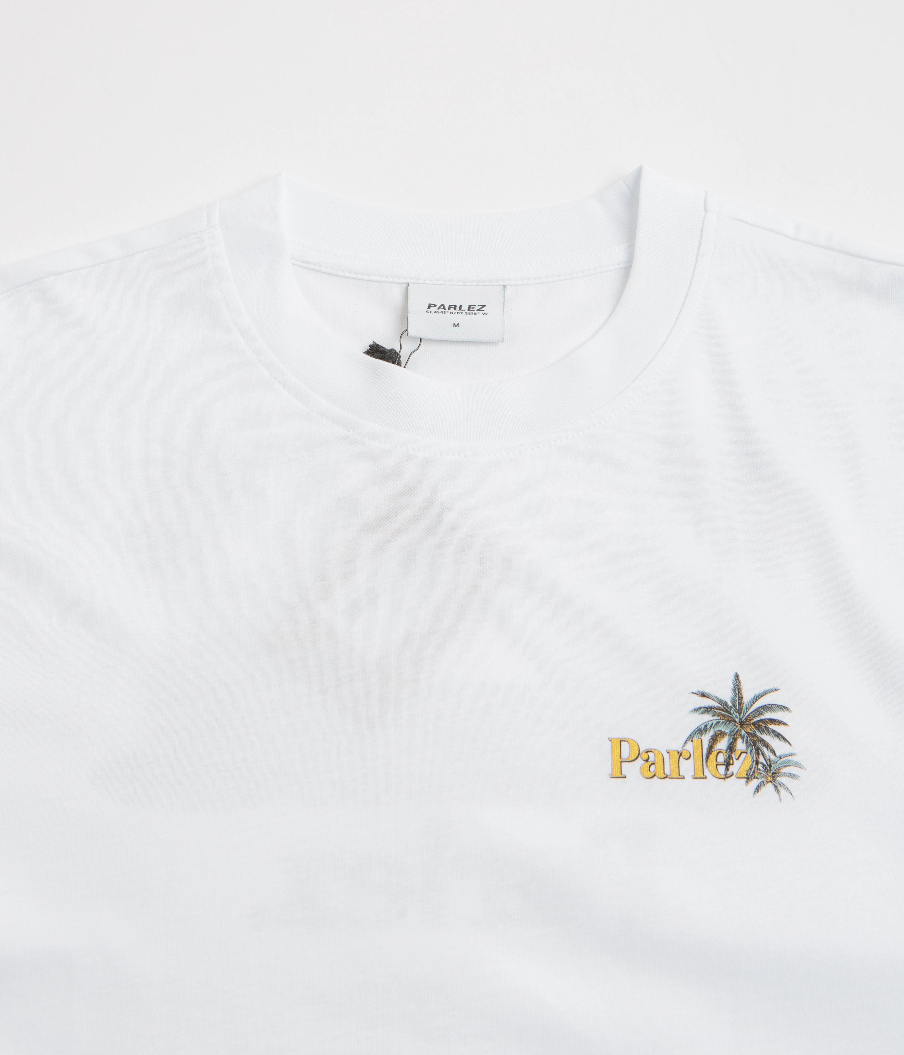 Parlez Occasus T-Shirt - White Slim Silhouette