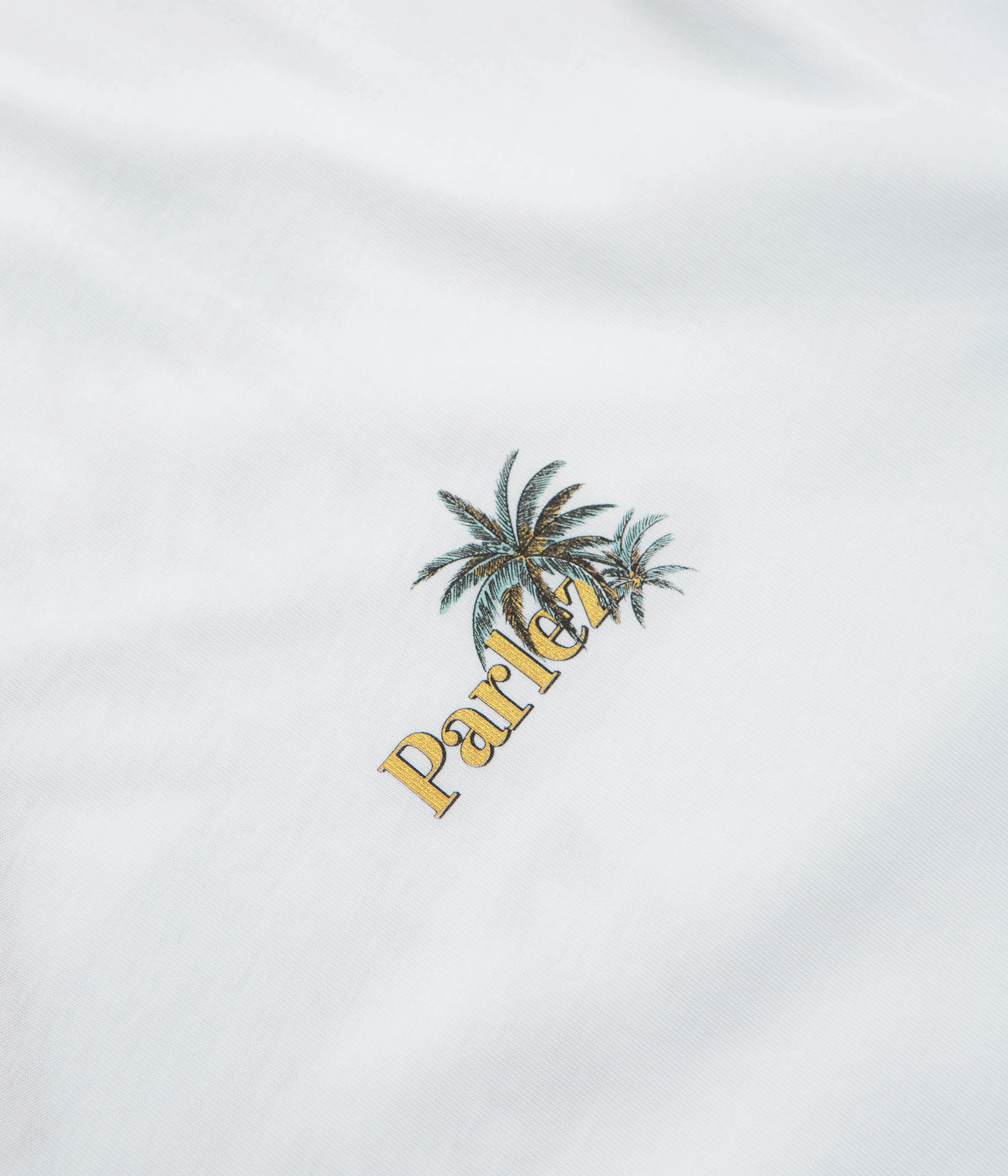 Parlez Occasus T-Shirt - White Hygroscopic Fiber Essential Style Wear