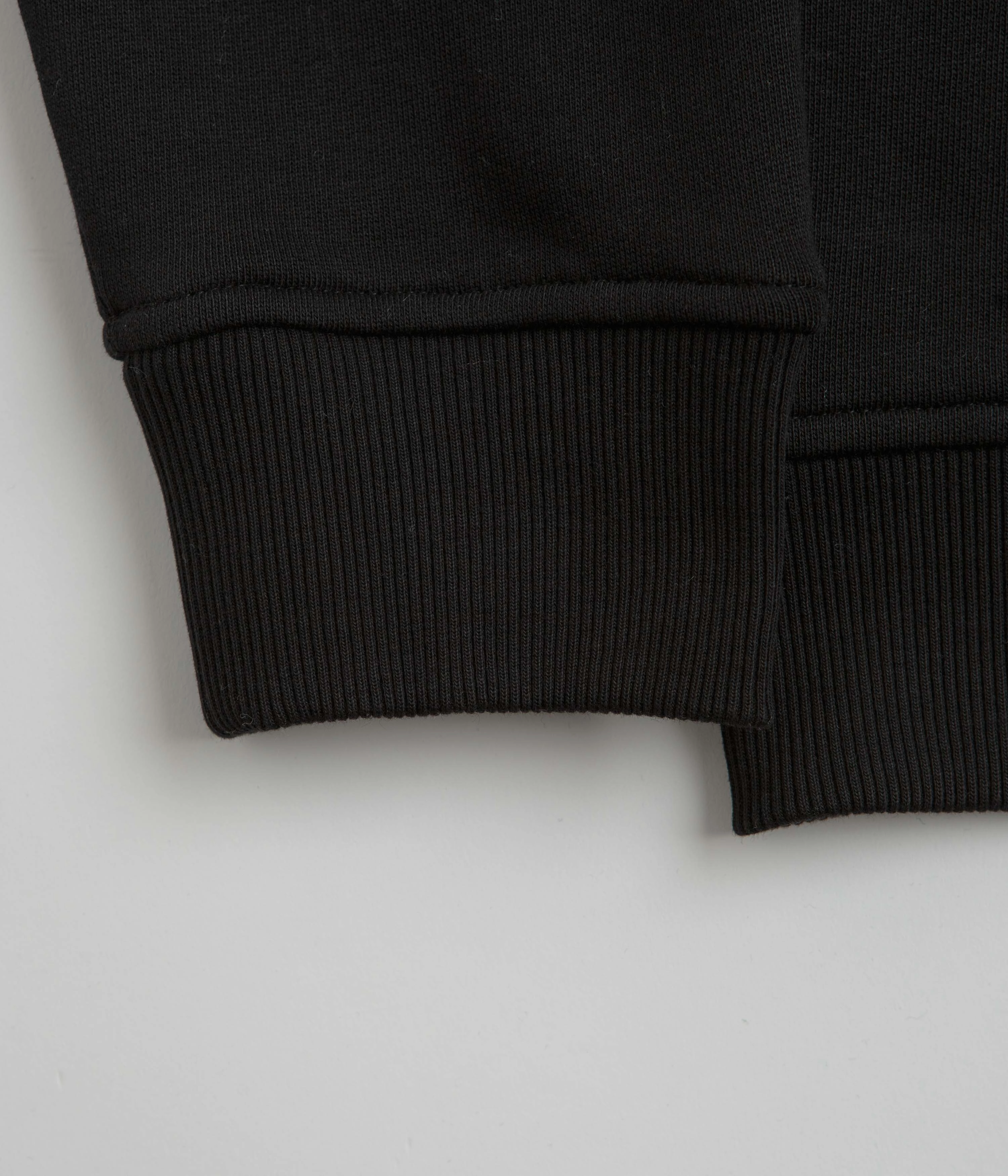 Soft Knit Parlez Ora 1/4 Zip Sweatshirt - Black