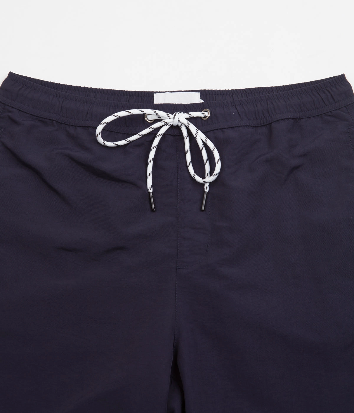 Moisture Wicking Fabric Cool Design Parlez Rival Swim Shorts - Navy / White