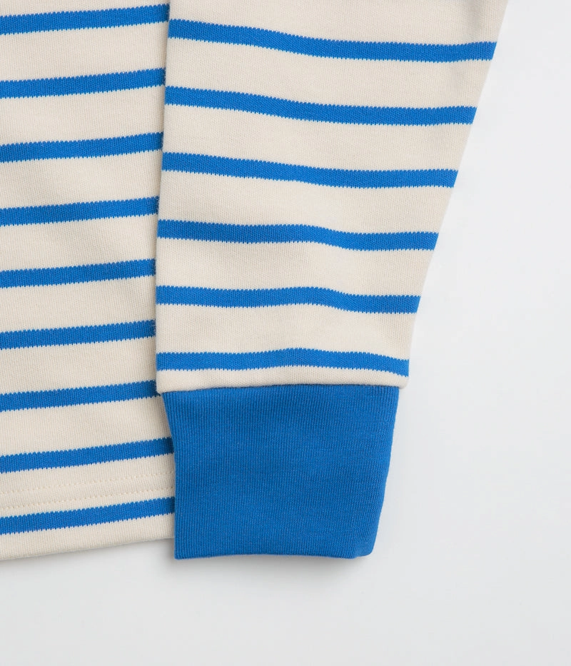Parlez Shore YD Stripe Long Sleeve T-Shirt - Azure Perfect for Outdoors Timeless Comfort