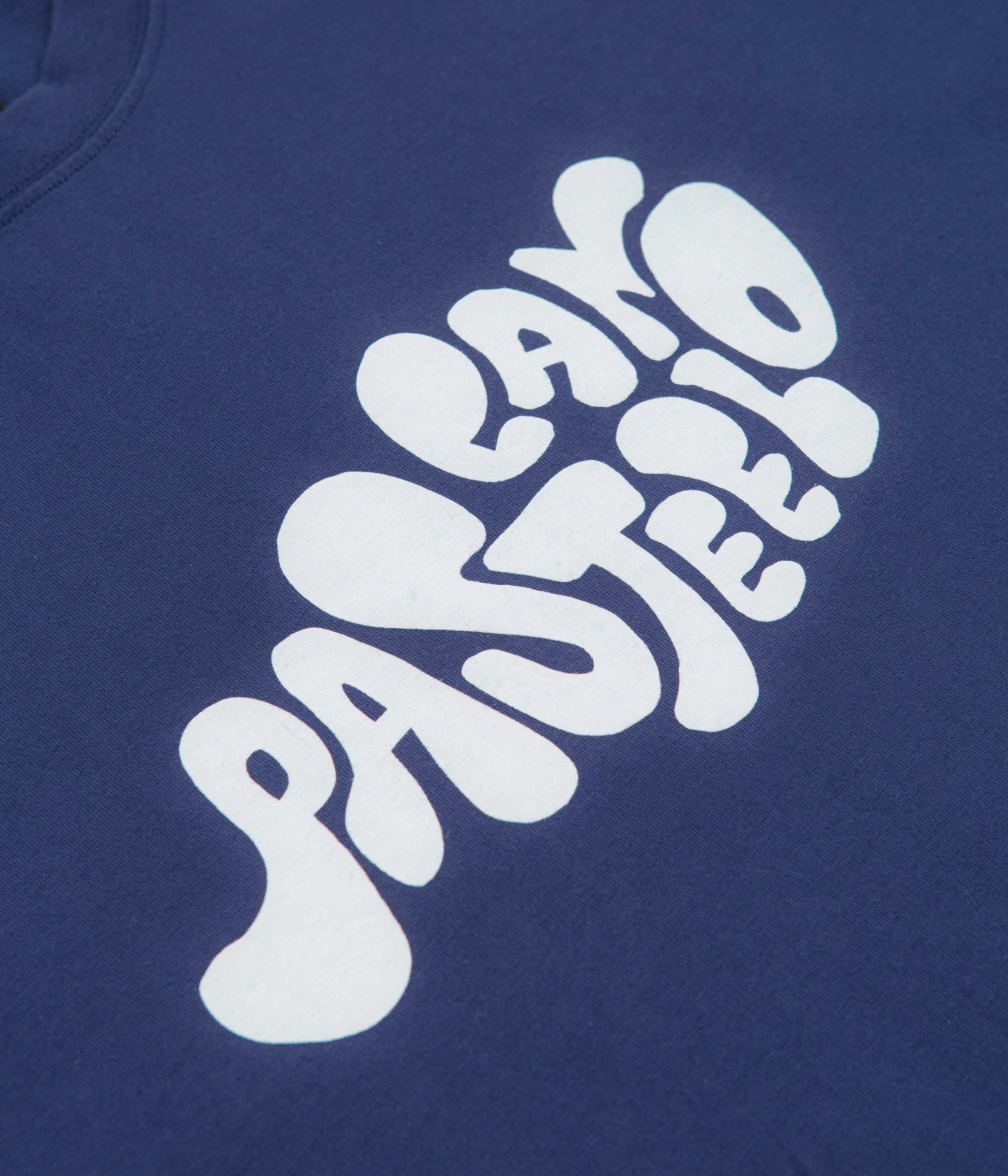 Pasteelo Can Script T-Shirt - Navy Versatile and Stylish