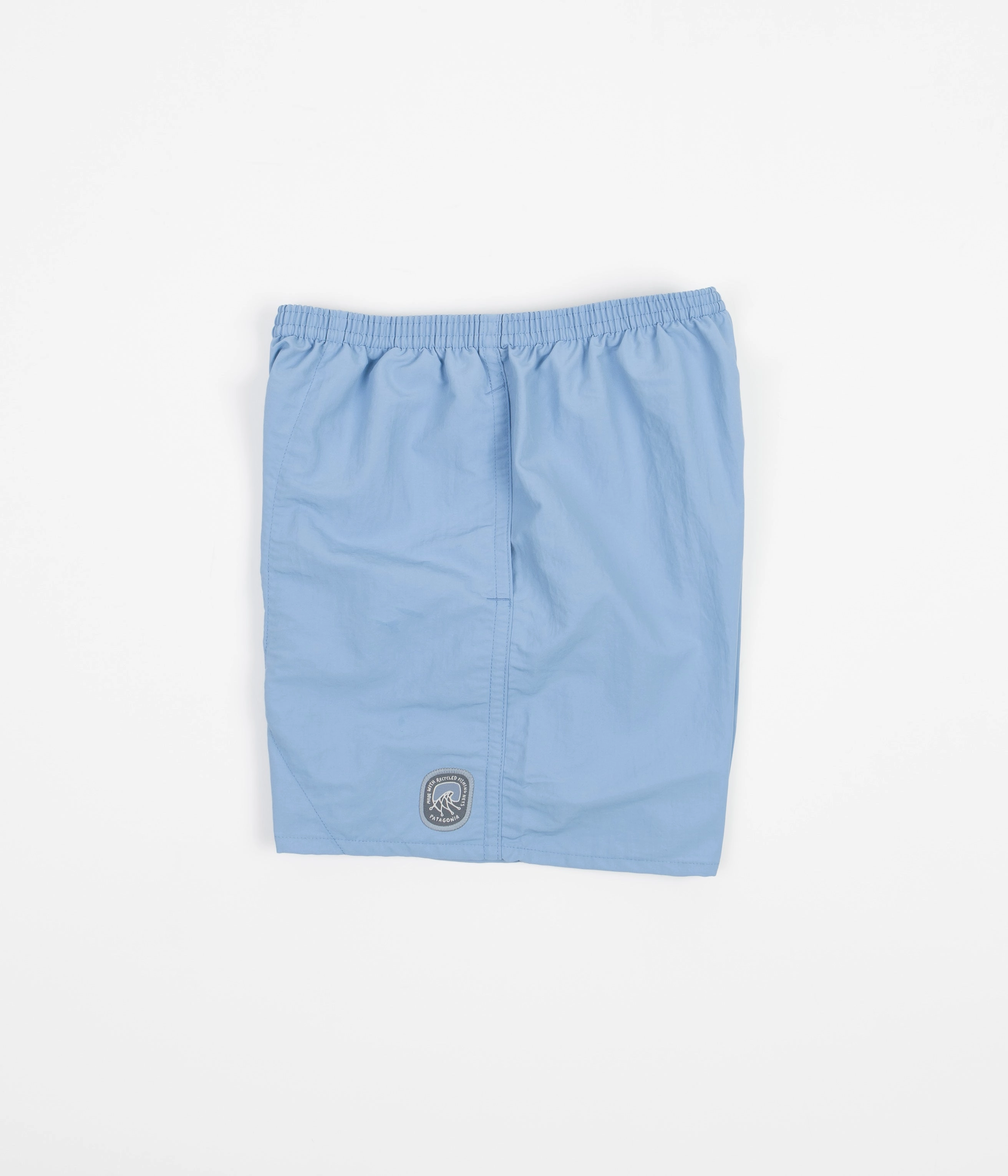 Dance wear Low Profile Waistband Patagonia Baggies 5" Shorts - Clean Currents Patch: Lago Blue