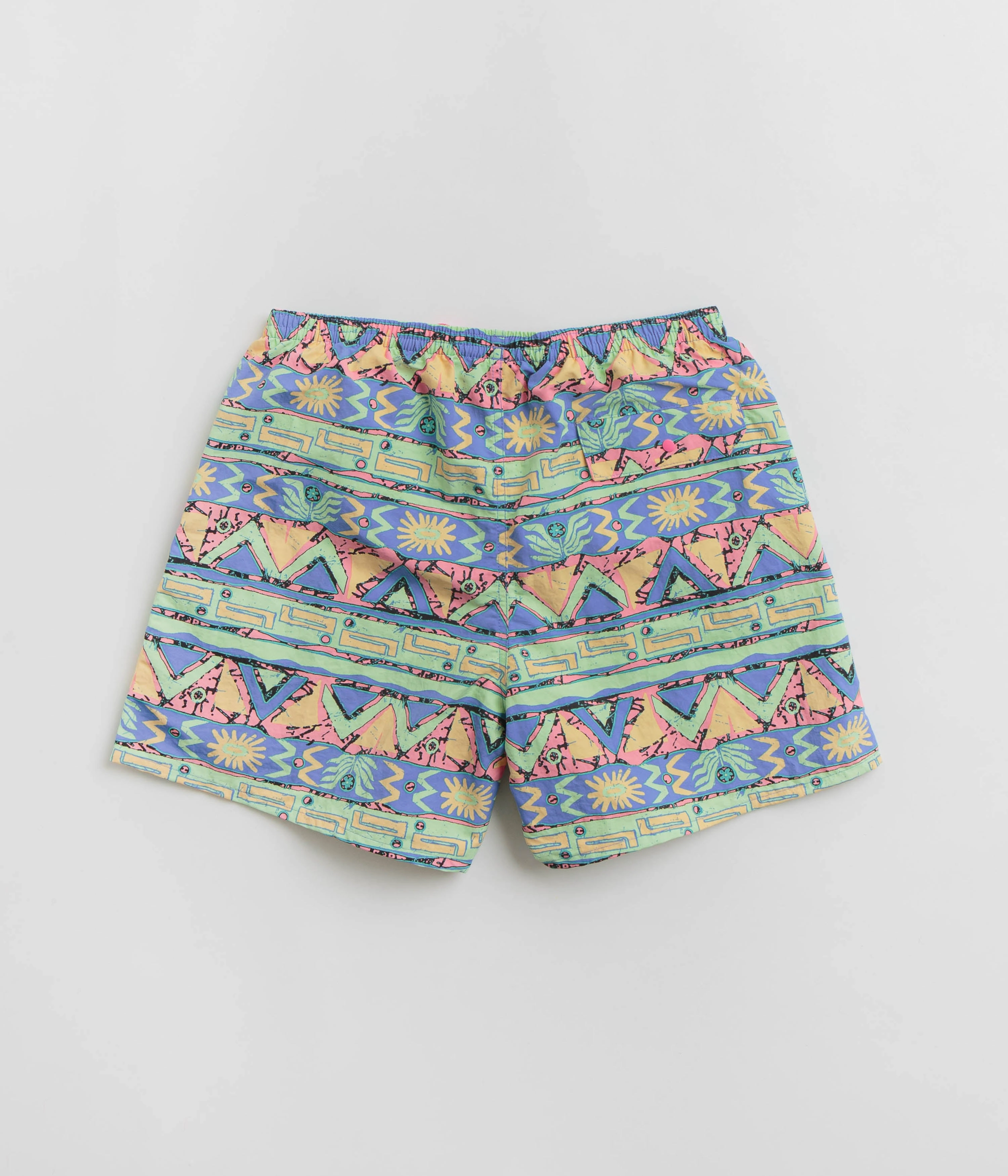 food industry Fashion Forward Patagonia Baggies 5" Shorts - High Hopes Geo: Salamander Green