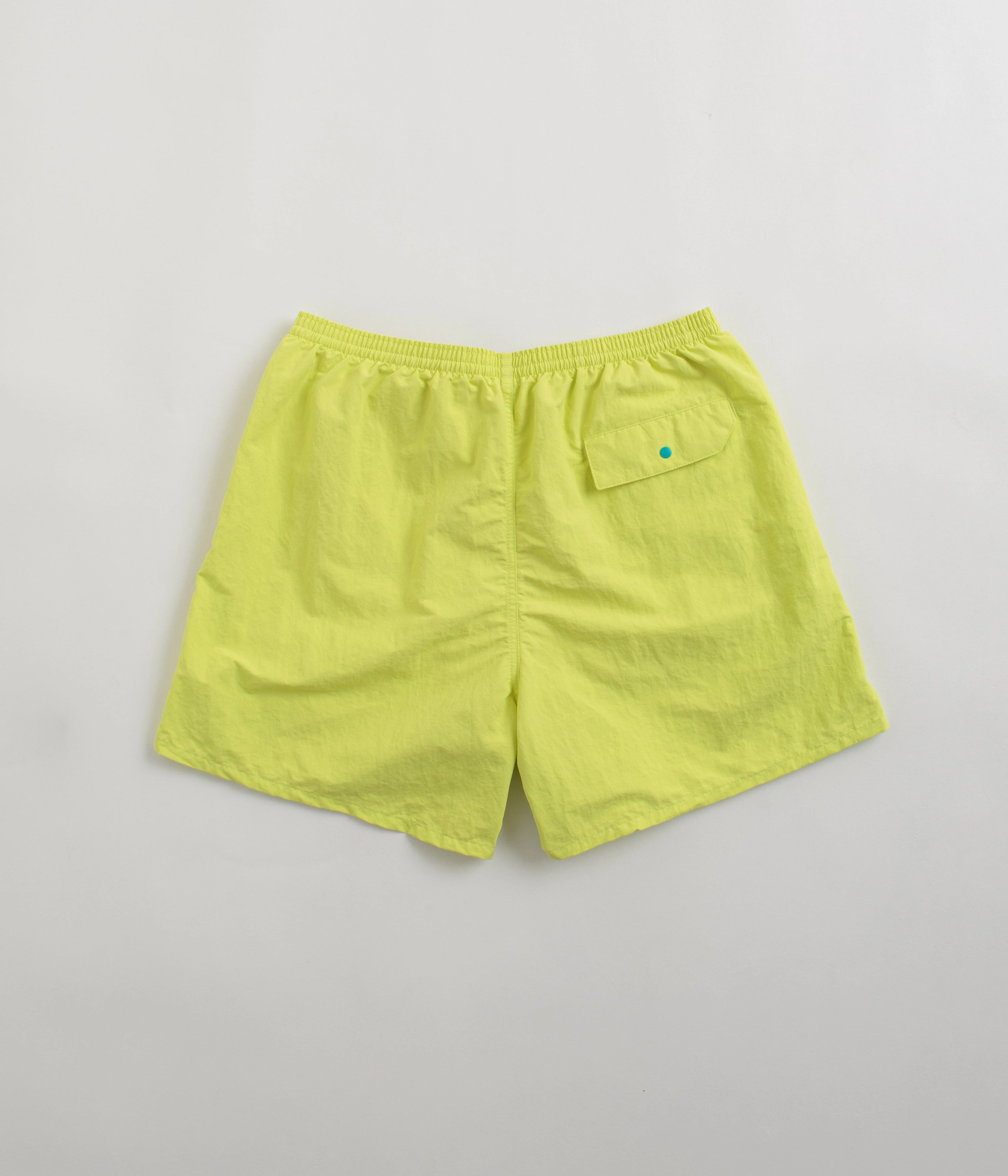 Patagonia Baggies 5" Shorts - Phosphorus Green Wrinkle Resistant Finish