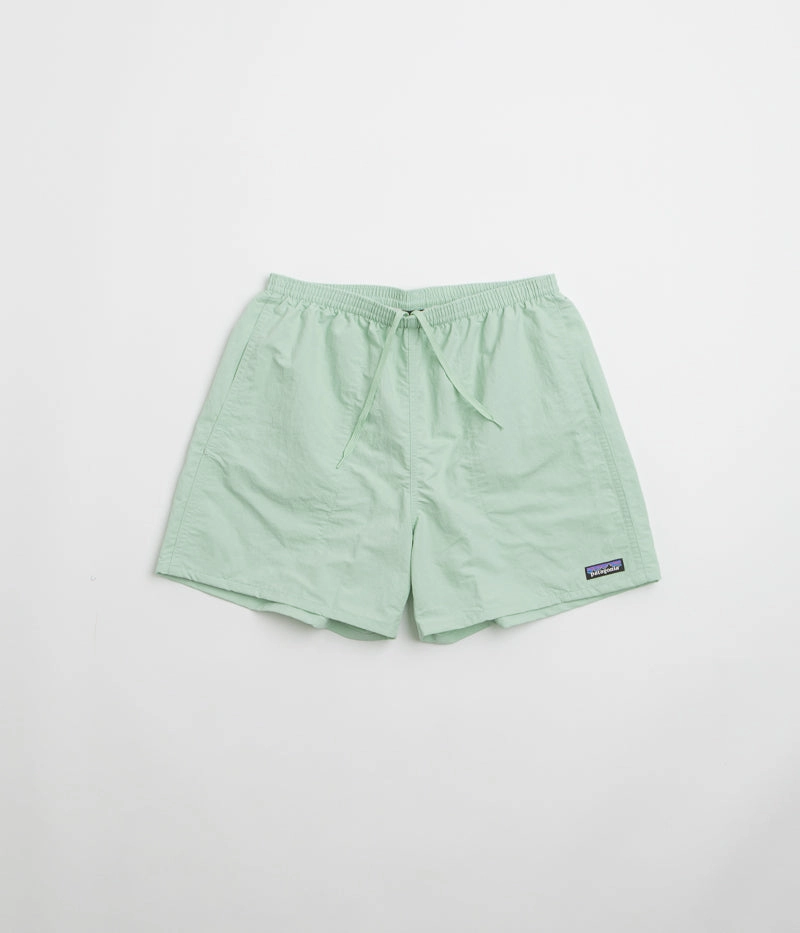 Seamless Design FoldOverClosure Patagonia Baggies 5" Shorts - Rinsed Green