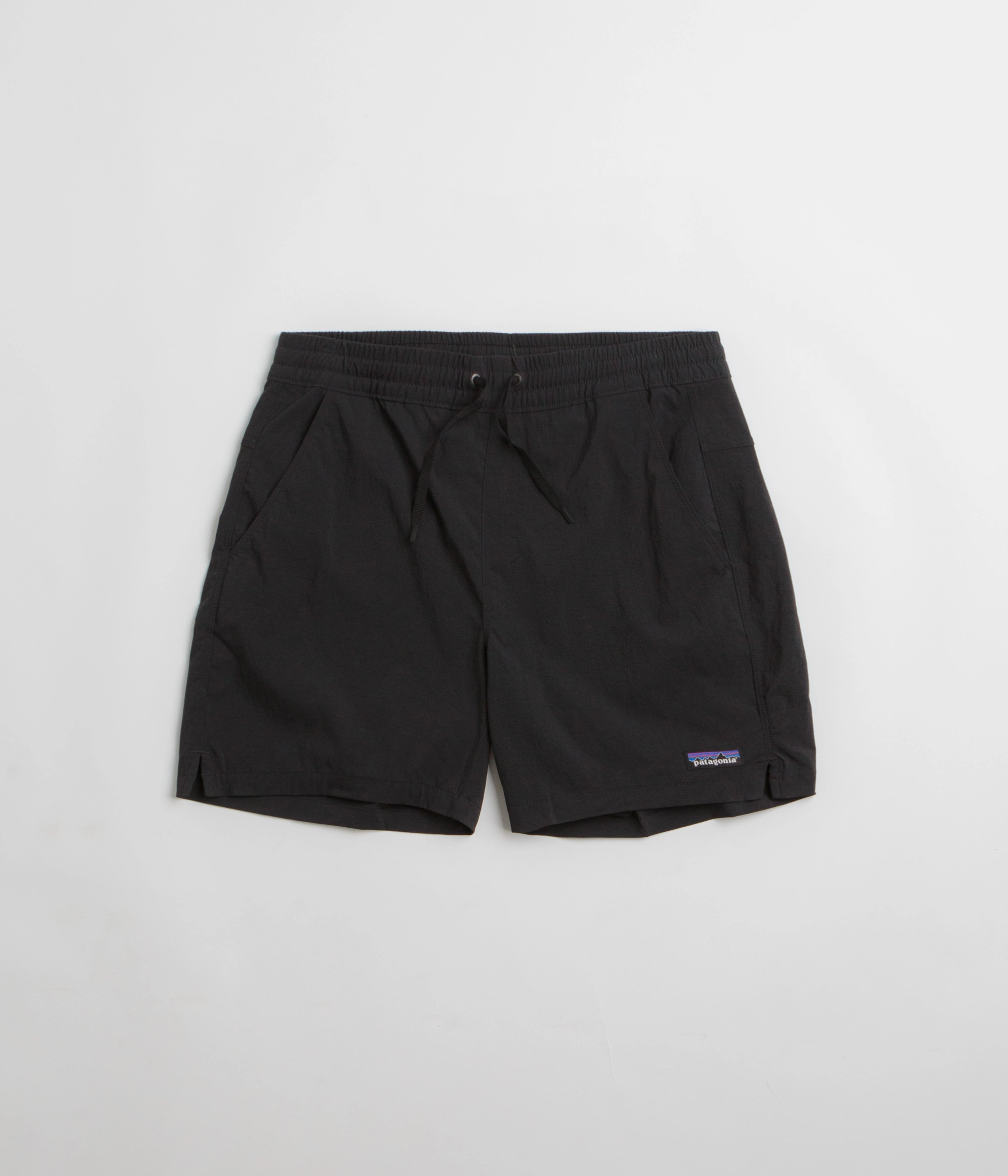 Patagonia Baggies Lights 6" Shorts - Black Printed Pattern tropical style