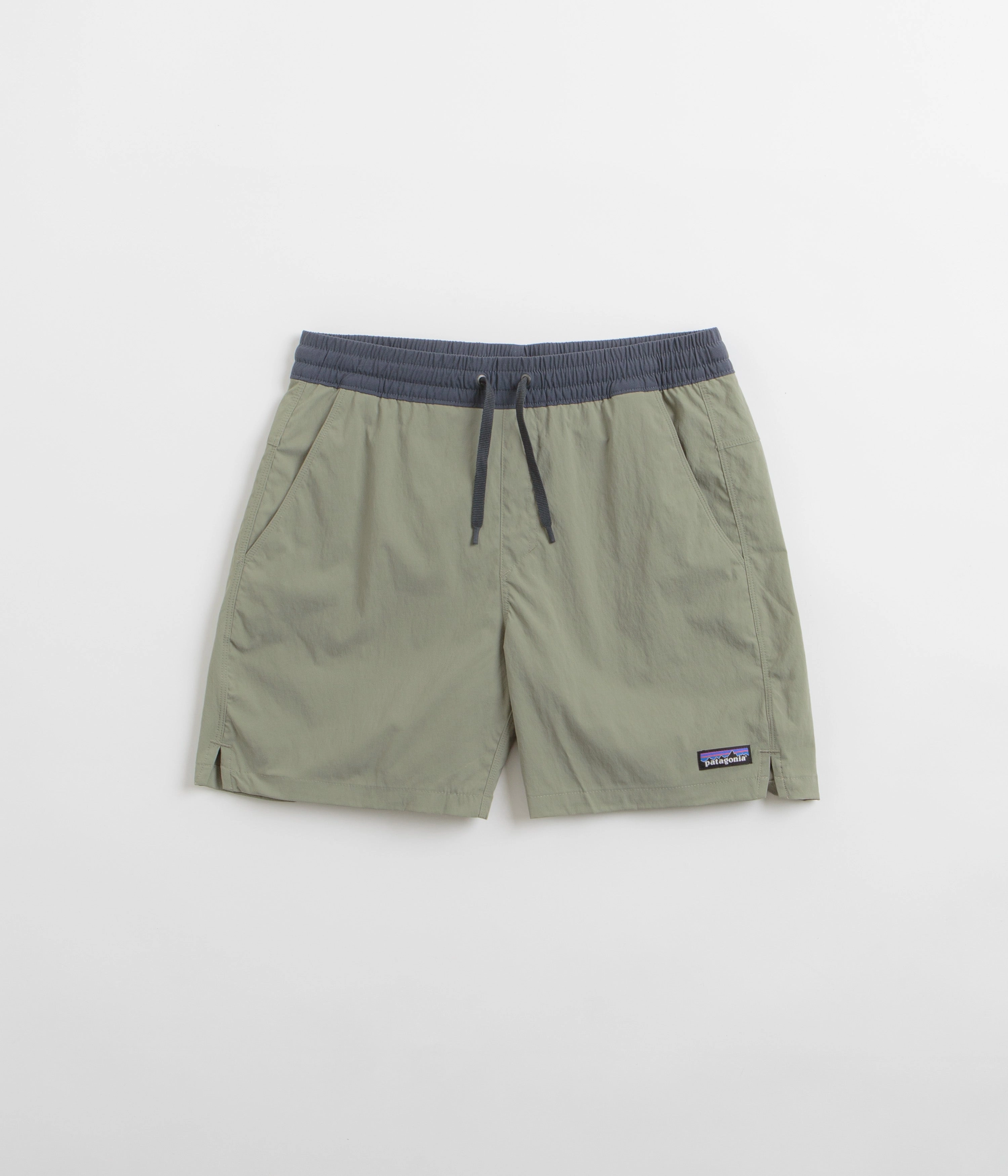 Anti Pilling Technology Relaxed Waist Patagonia Baggies Lights 6" Shorts - River Rock Green