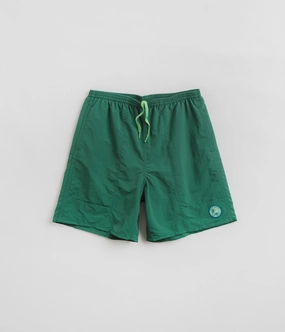 Soft Inner Lining Patagonia Baggies Longs 7" Shorts - GPIW Crest: Conifer Green