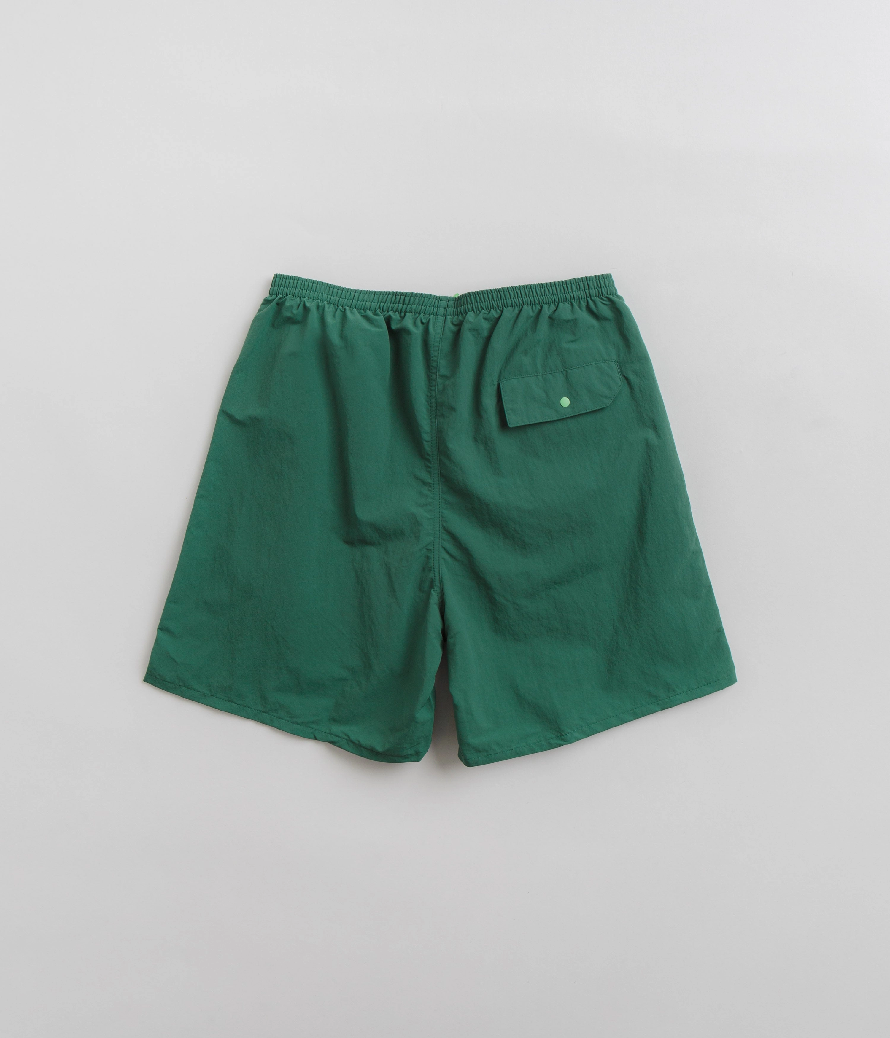 Patagonia Baggies Longs 7" Shorts - GPIW Crest: Conifer Green Freedom Movement